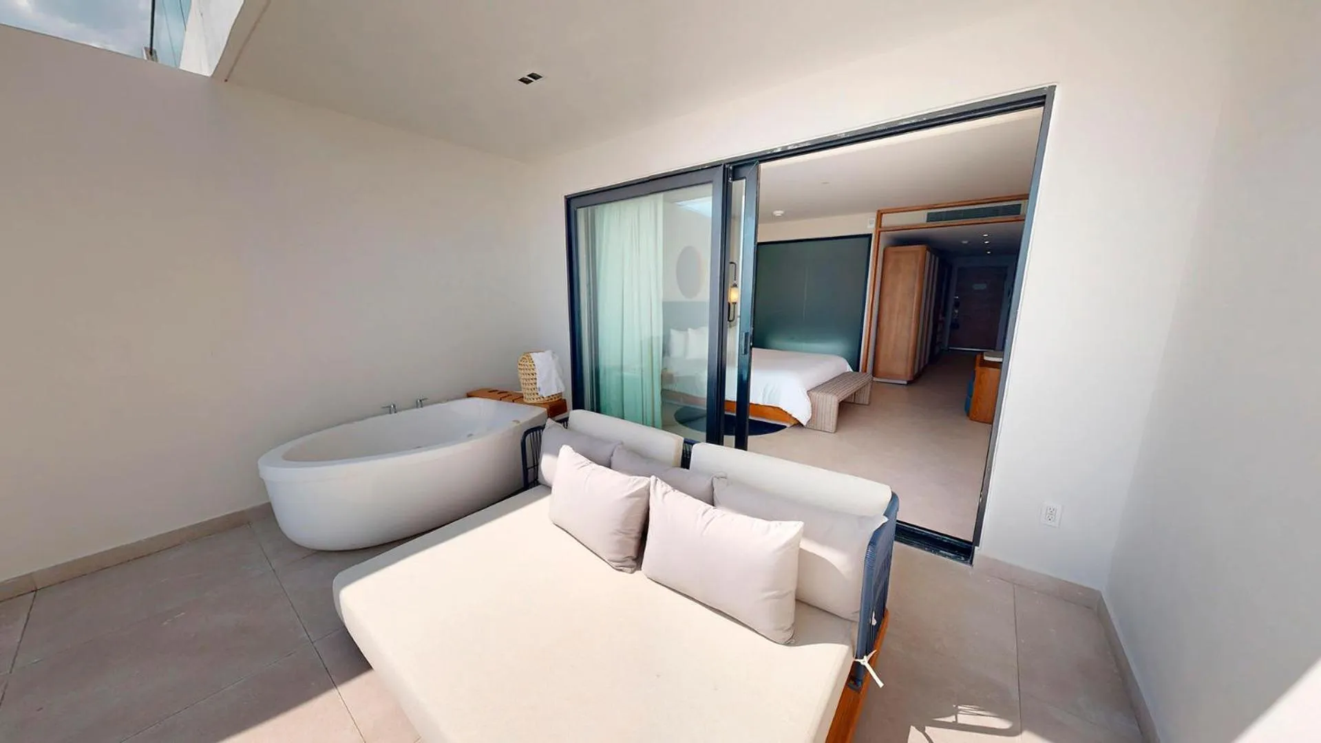 Balcony/Terrace, Bed in AVA Resort Cancun - All Inclusive