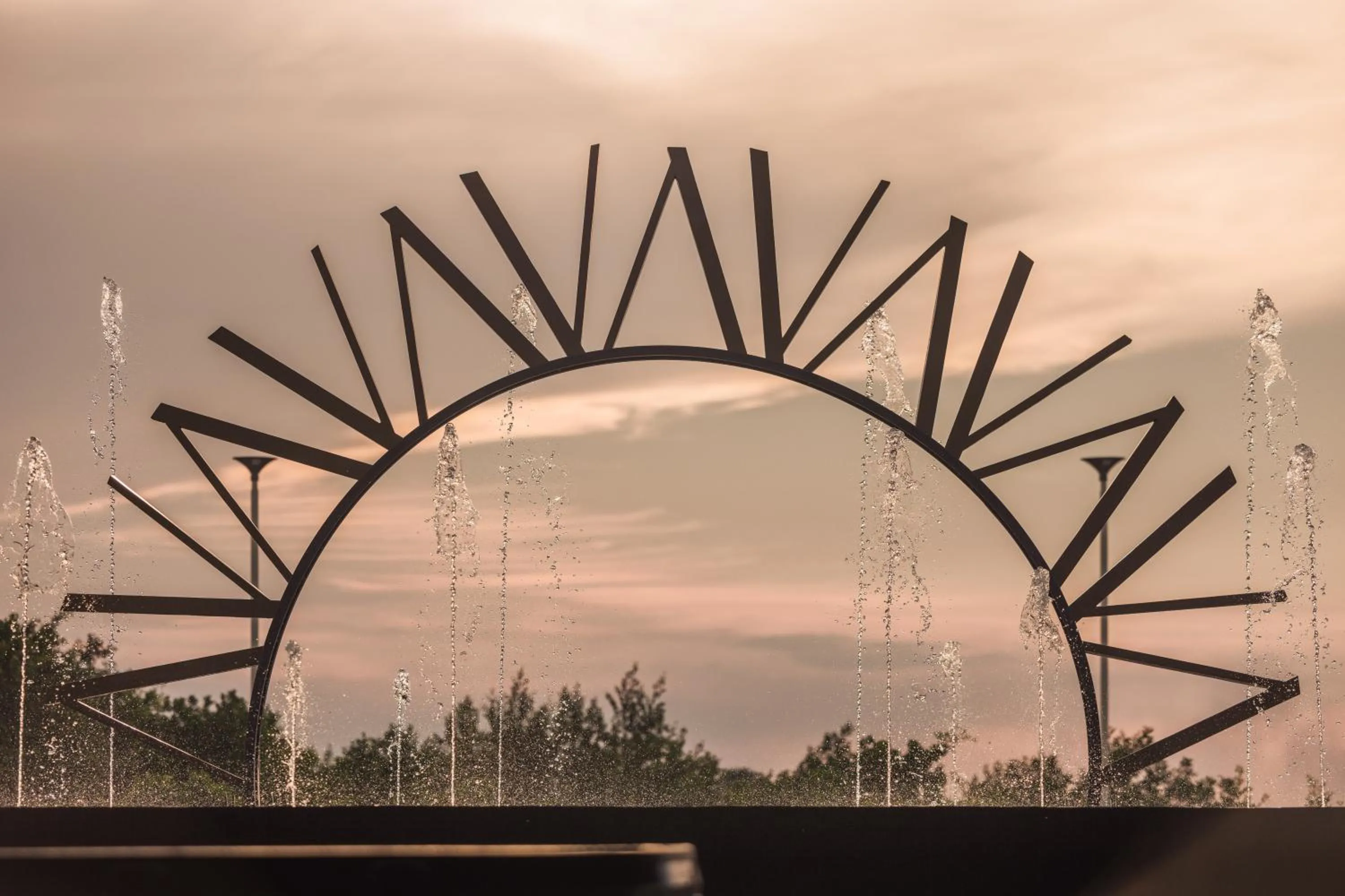 Sunset in AVA Resort Cancun - All Inclusive