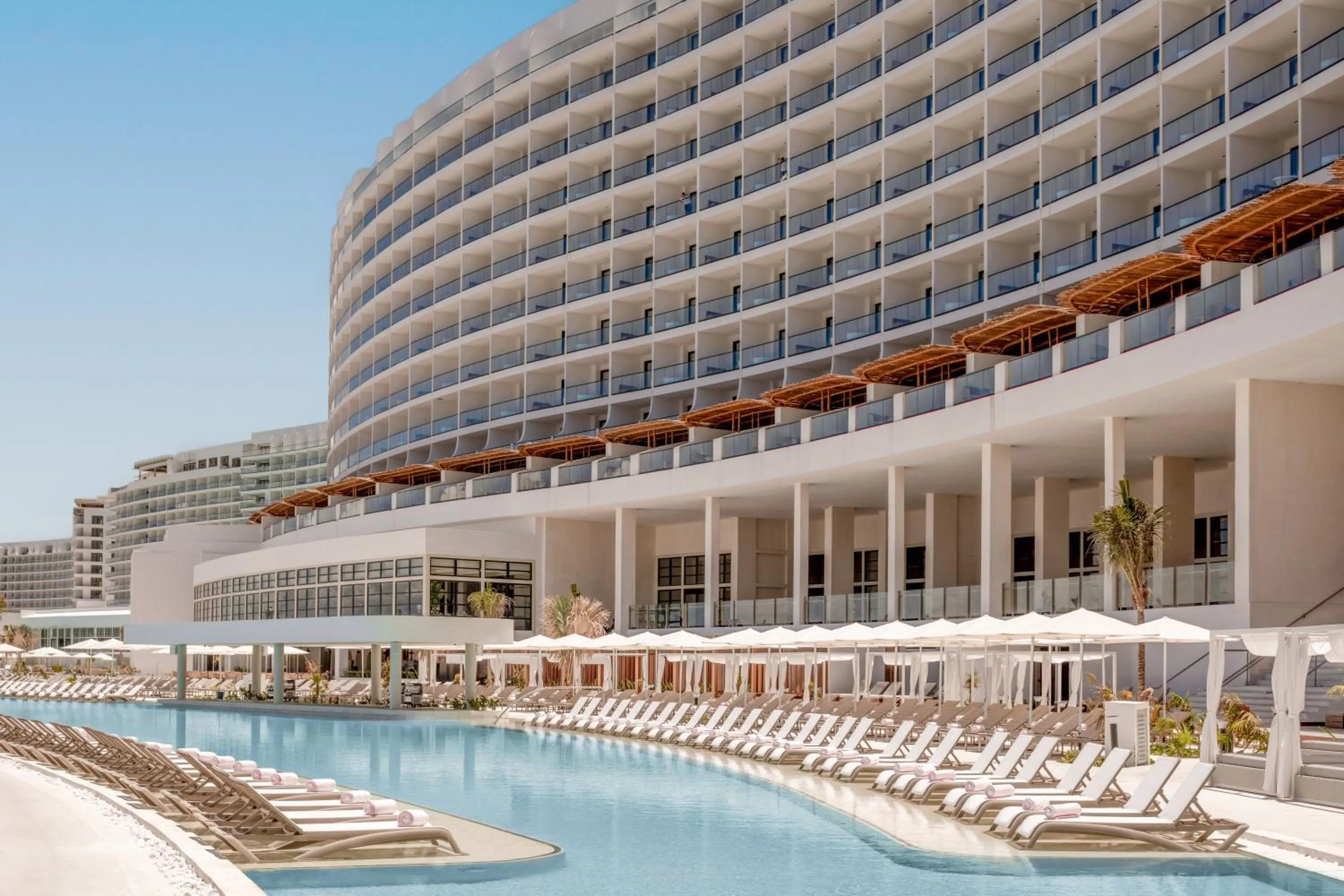 Pool view in AVA Resort Cancun - All Inclusive