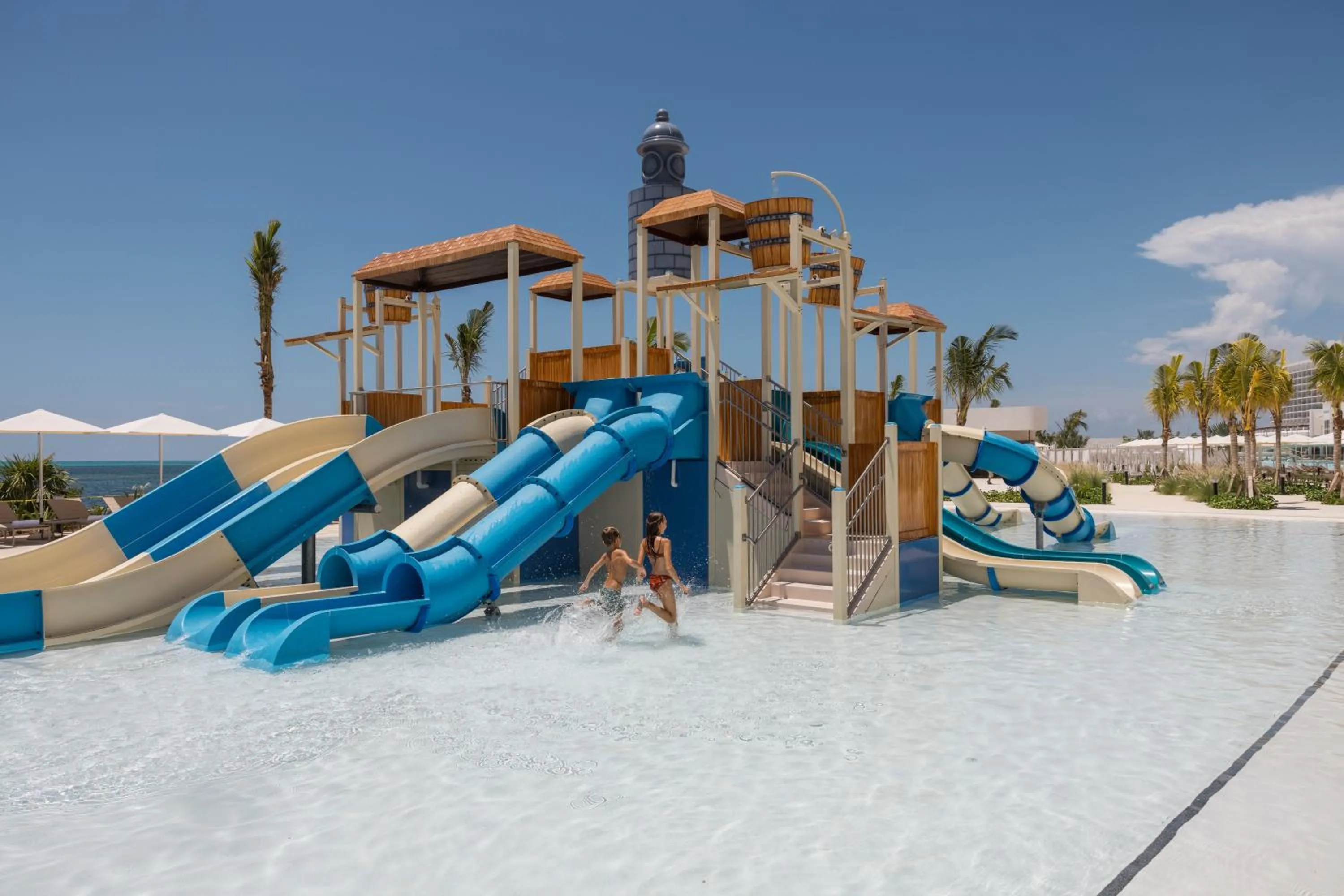 Aqua park in AVA Resort Cancun - All Inclusive