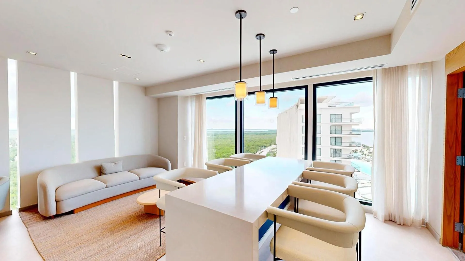 Living room in AVA Resort Cancun - All Inclusive