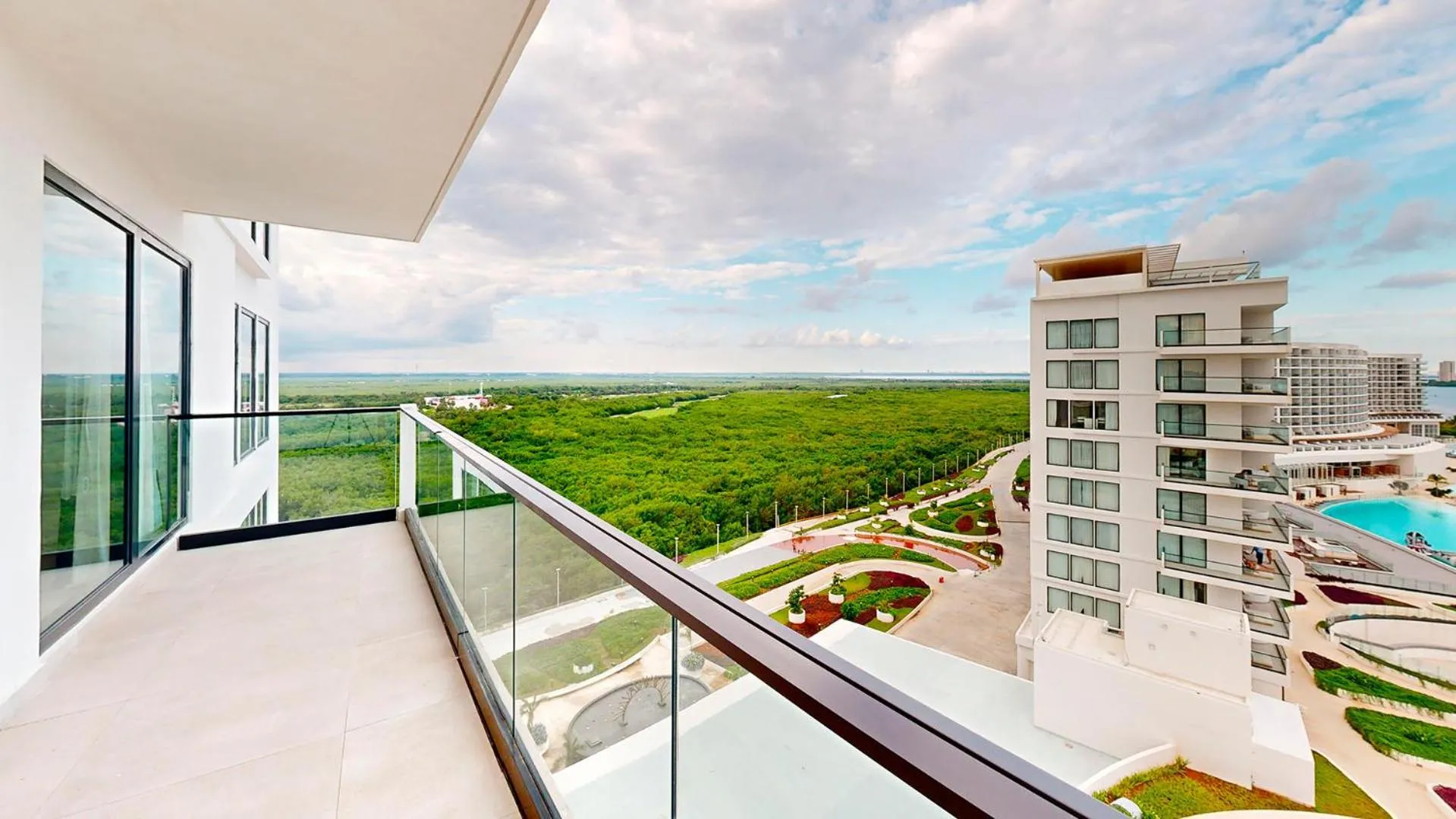 Balcony/Terrace in AVA Resort Cancun - All Inclusive