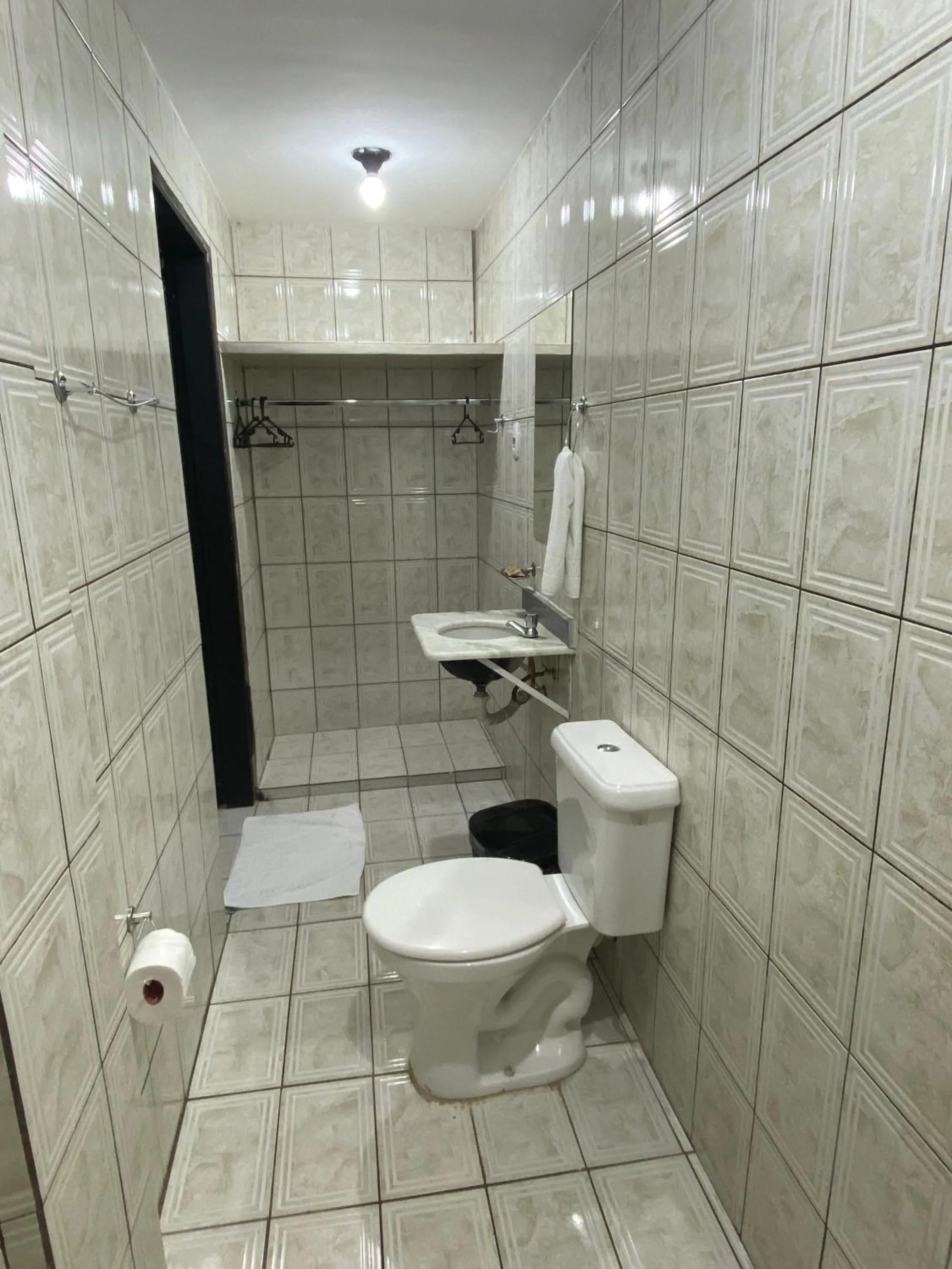 Bathroom in Pousada Aguas Quentes