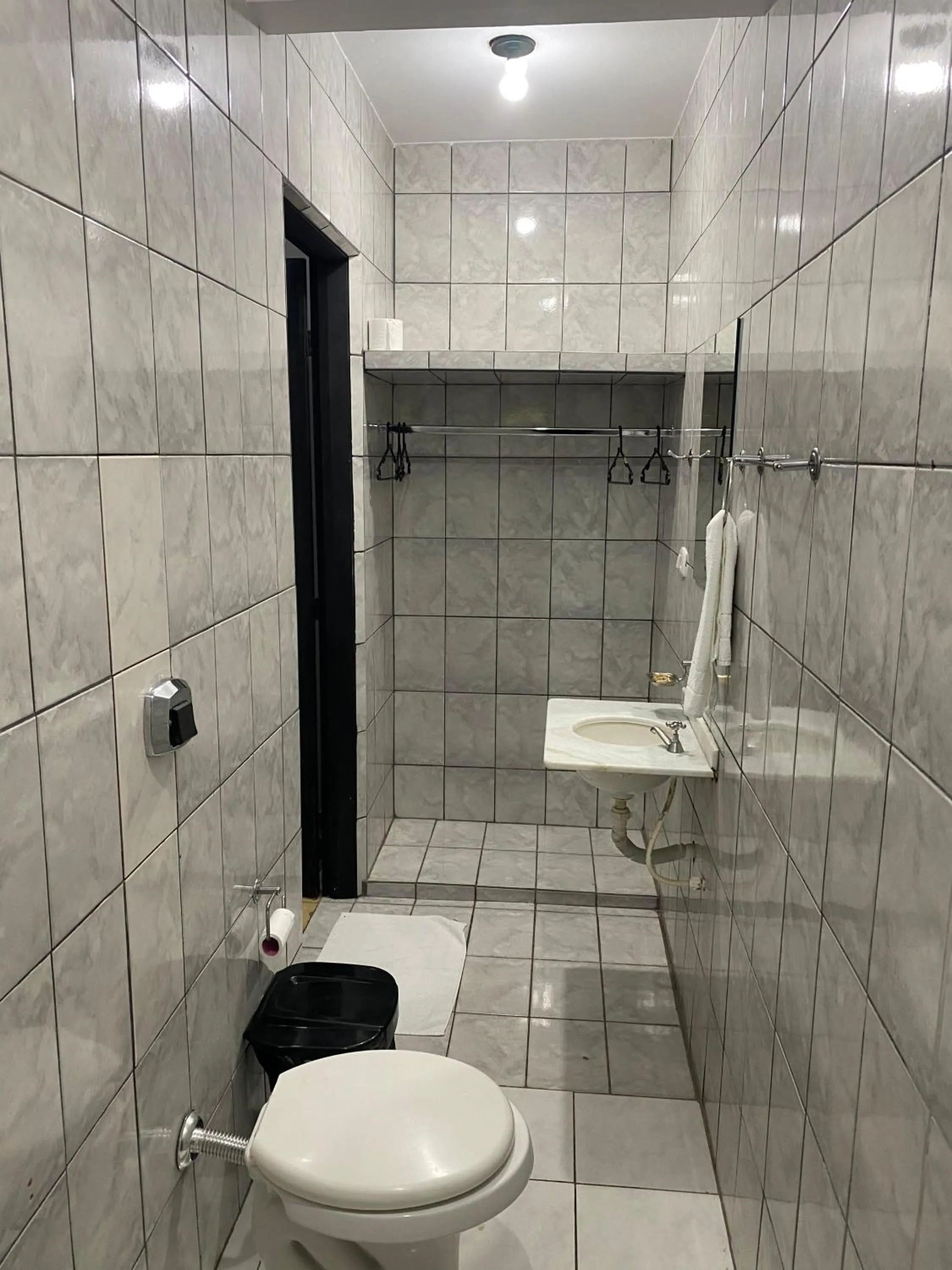 Toilet in Pousada Aguas Quentes