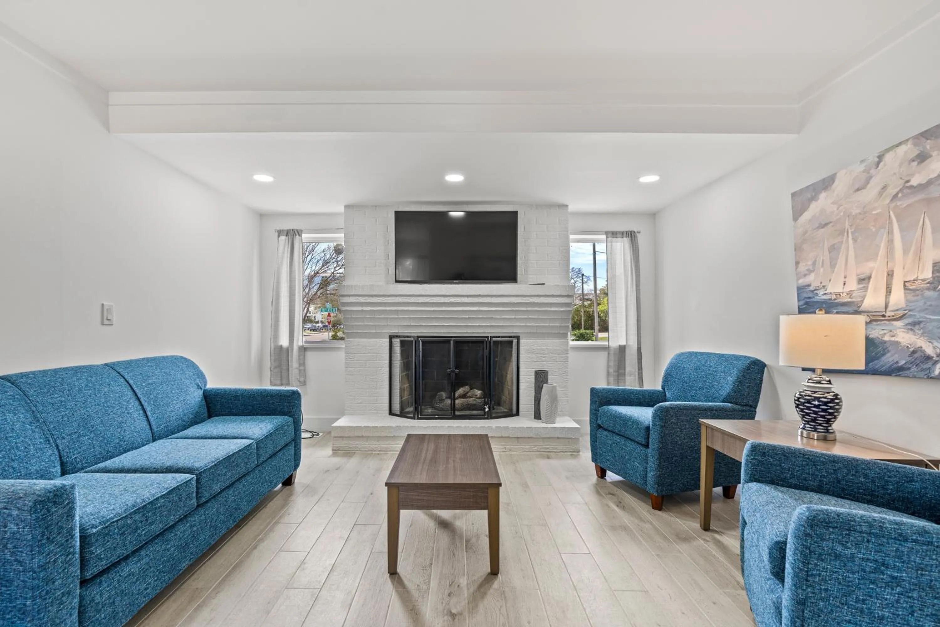 Living room in Fin's Inn