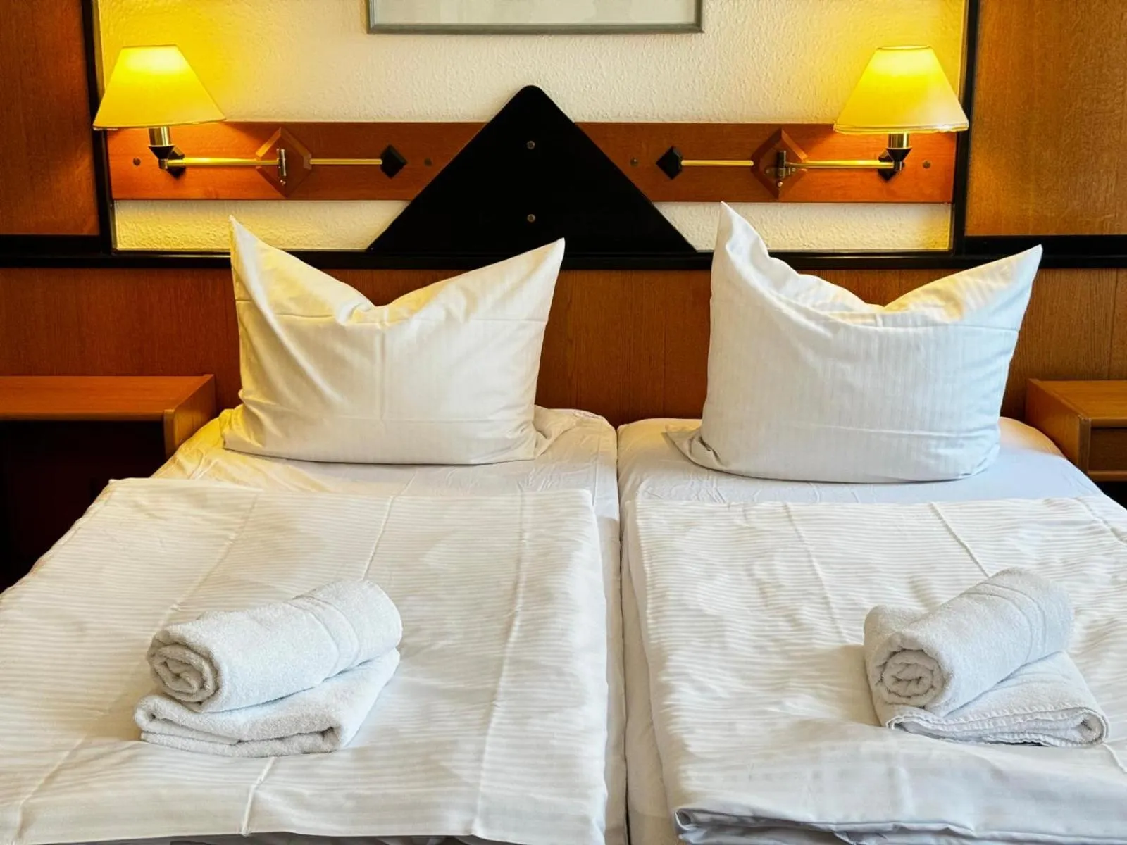 Bed in Hotel zur Eiche