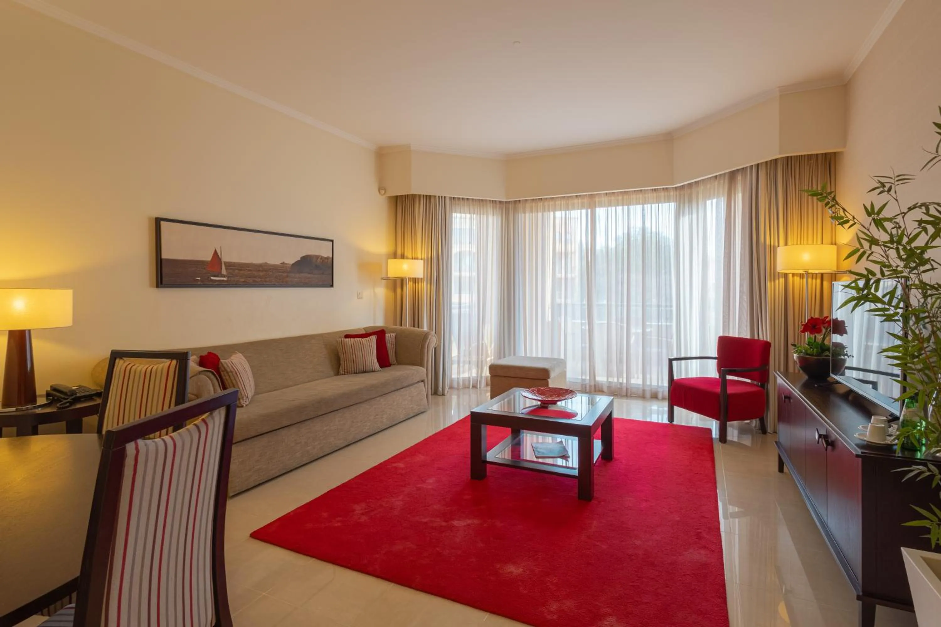 Living room in The Residences at Victoria by Tivoli