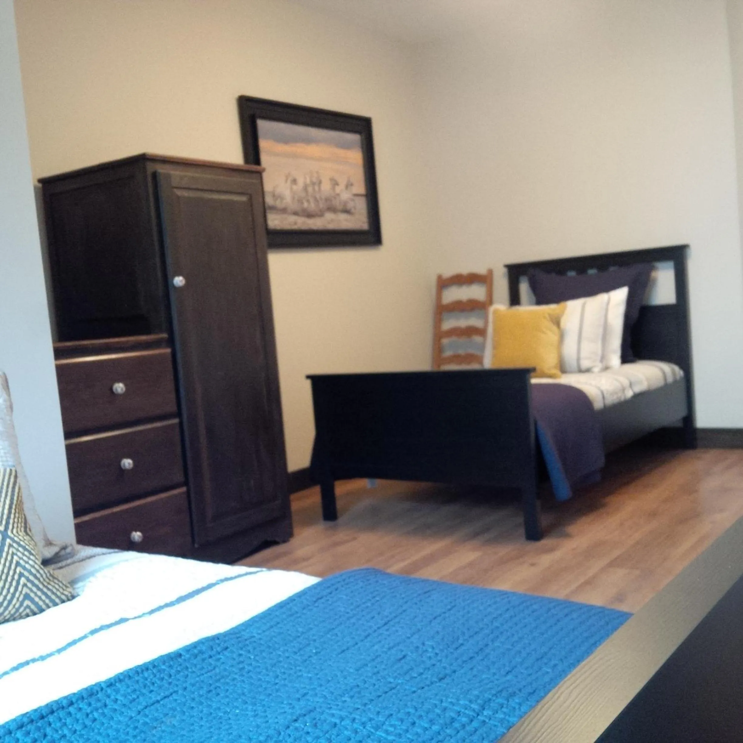 Bed in Les Chalets Sauvignon