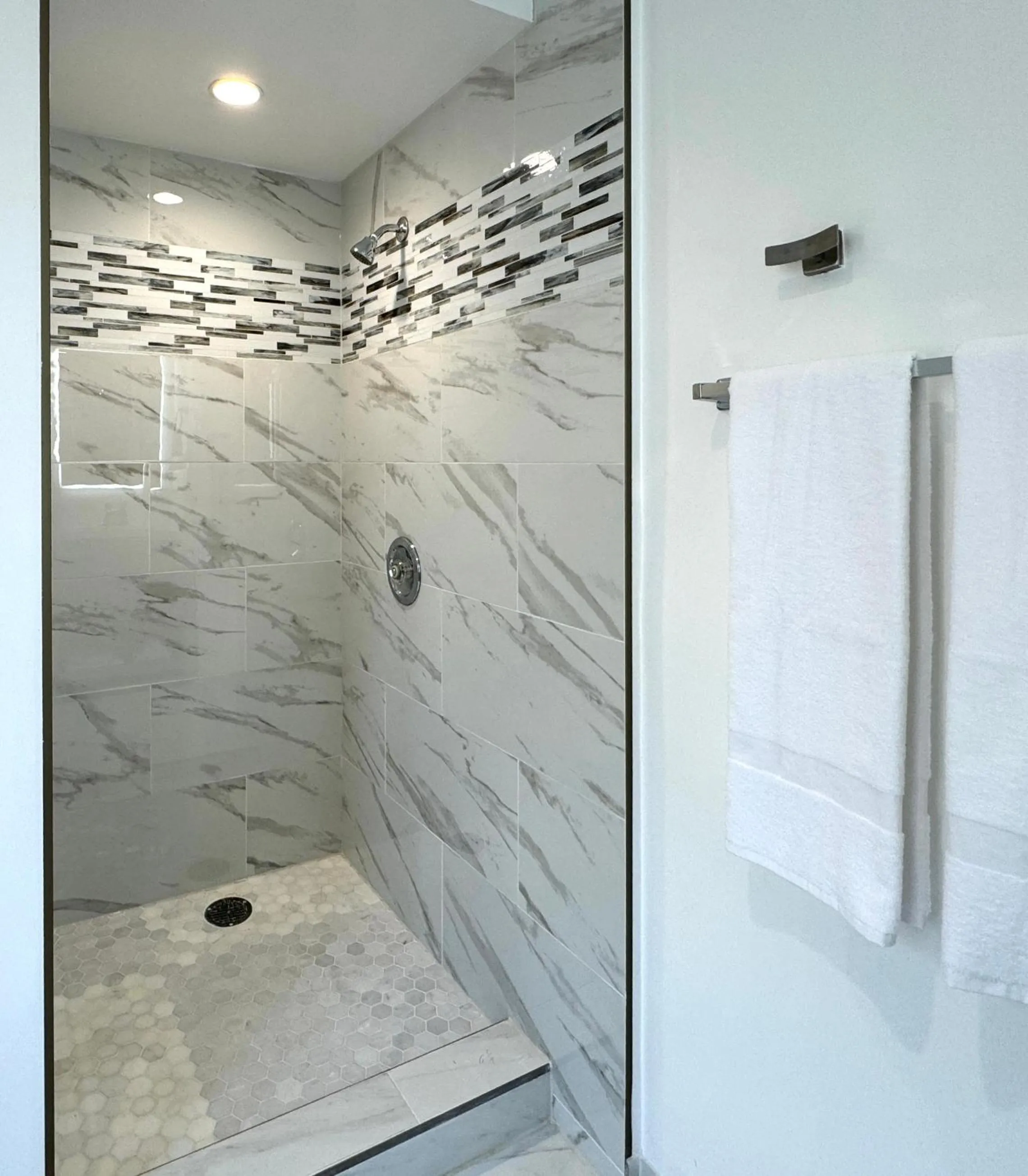 Shower in The GEM Museum Suites