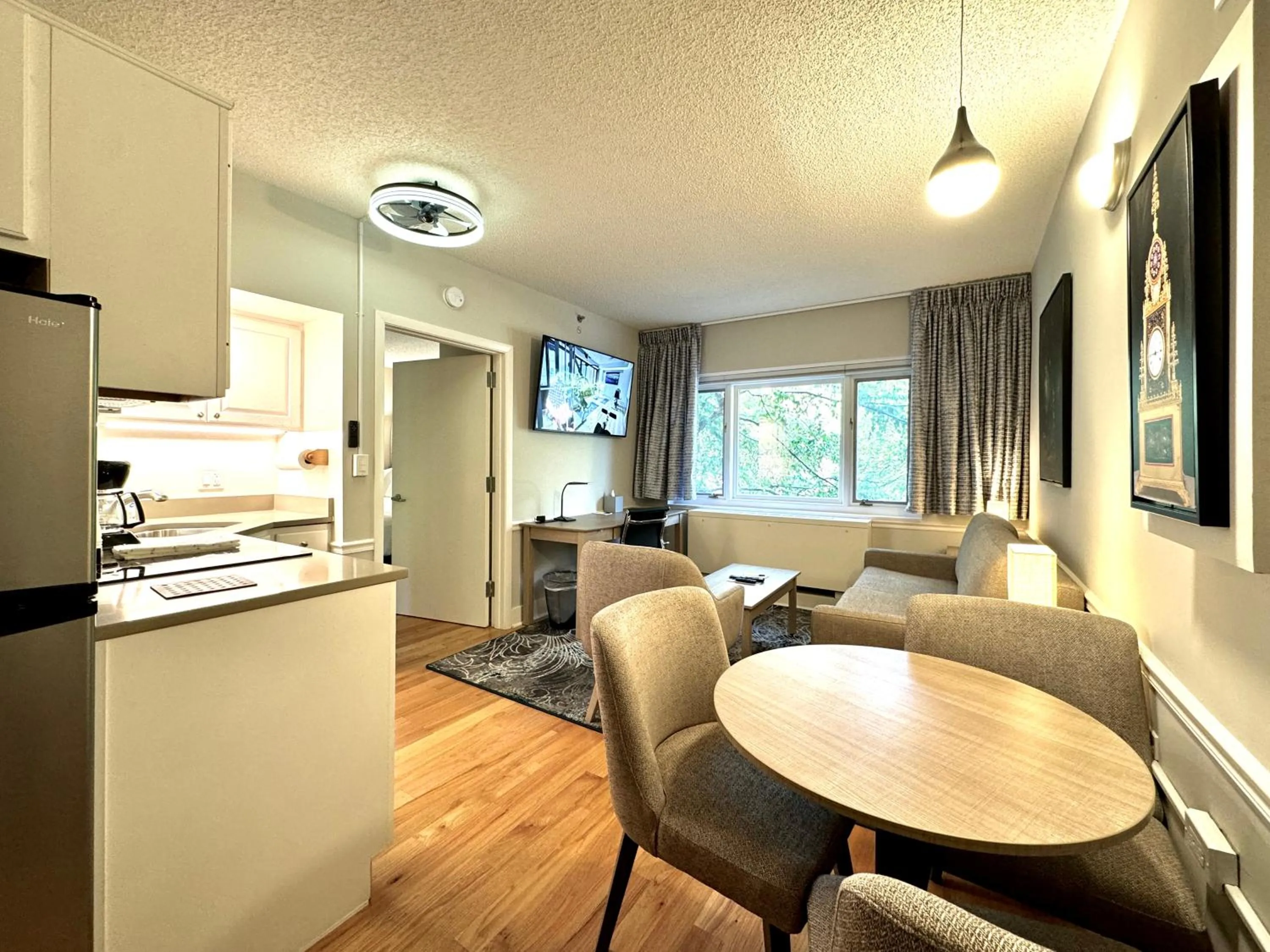 Living room in The GEM Museum Suites