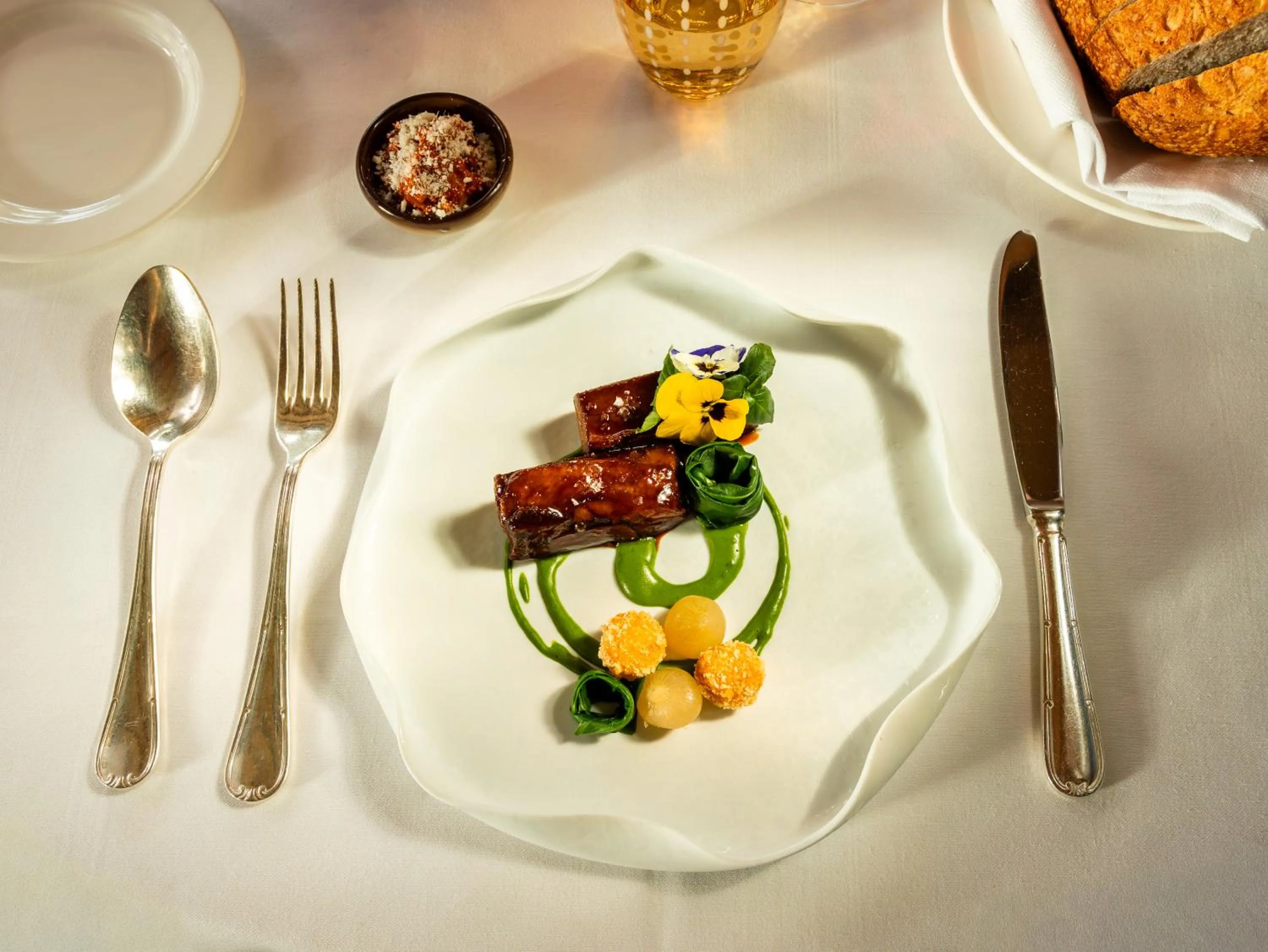 Restaurant/places to eat in Grand Hotel Courmayeur Mont Blanc, by R Collection Hotels