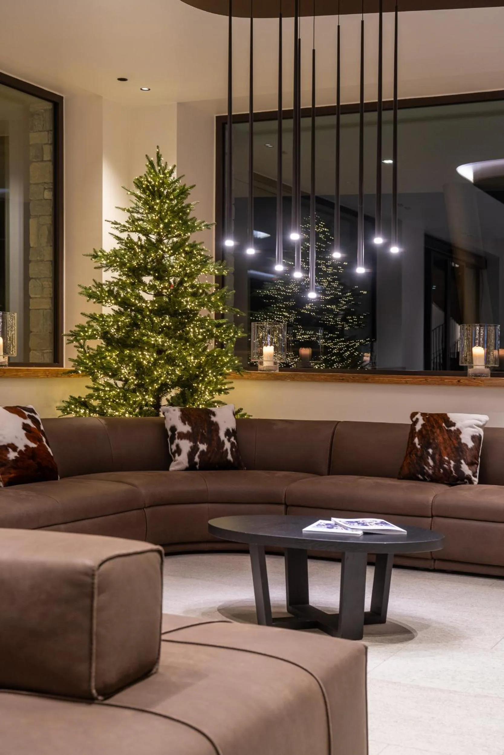 Seating area in Grand Hotel Courmayeur Mont Blanc, by R Collection Hotels