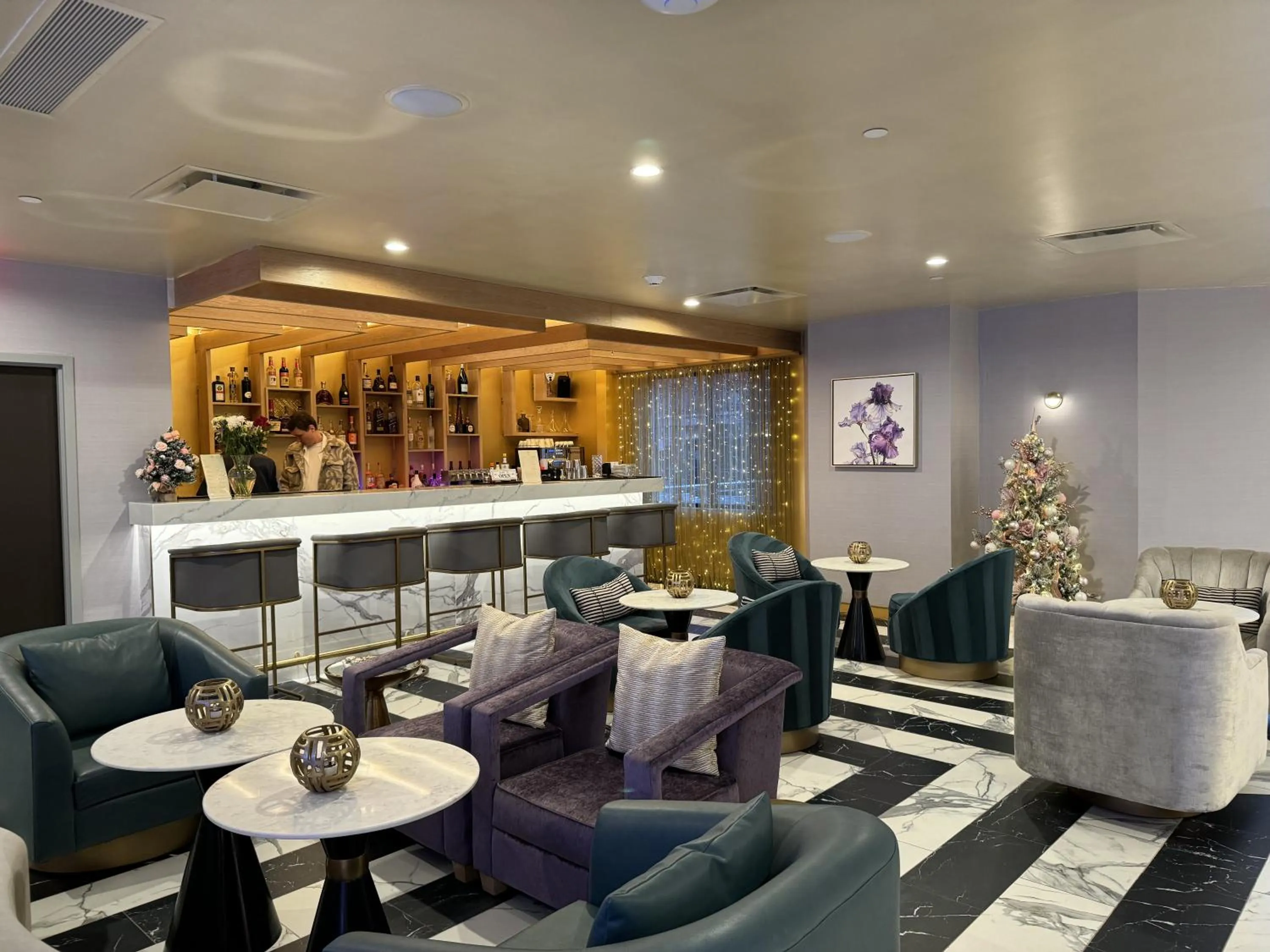 Lounge or bar in Iris Hotel Boston