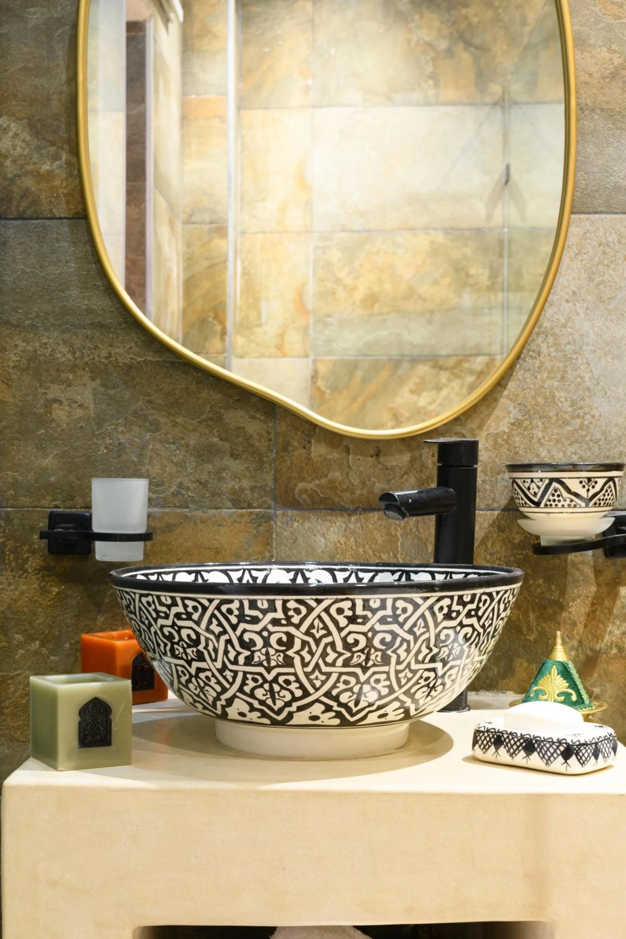 Toilet in Luxurious Riad Center Rabat Dar Al Jeld