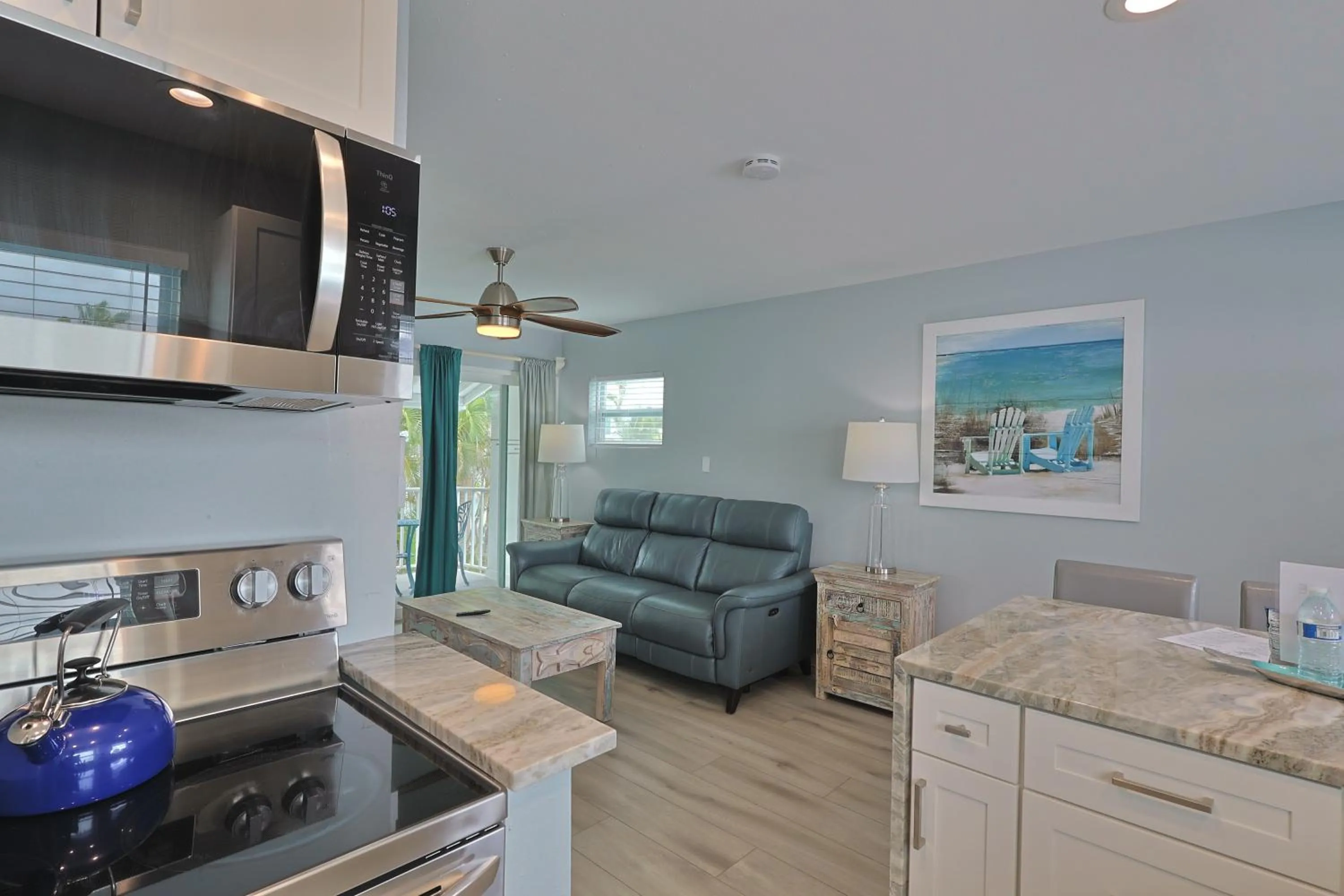 Living room in The Inn on Siesta Key