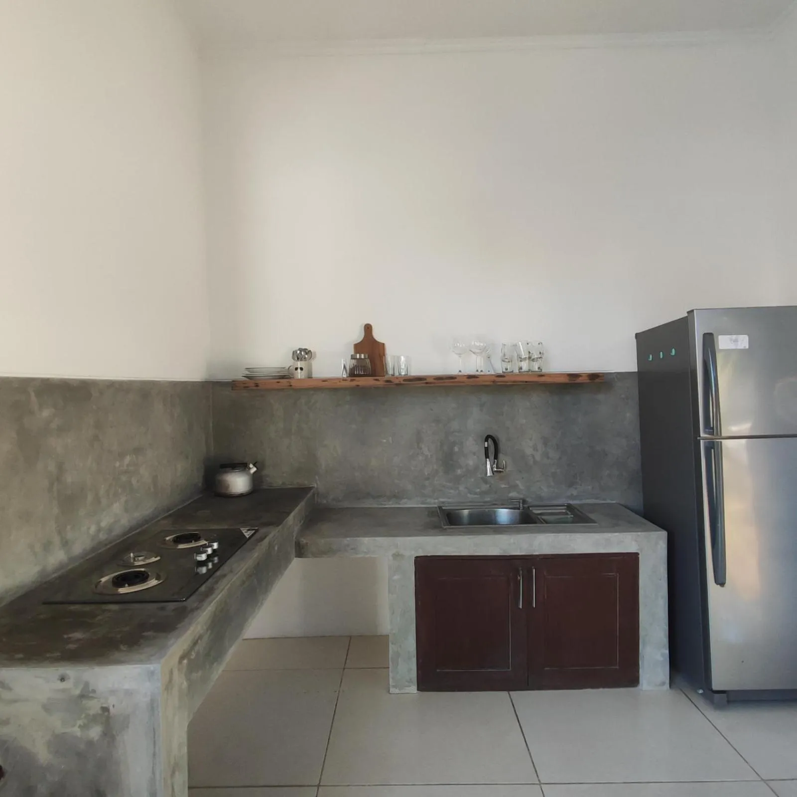 Kitchen or kitchenette in Lovina Villa Cinta