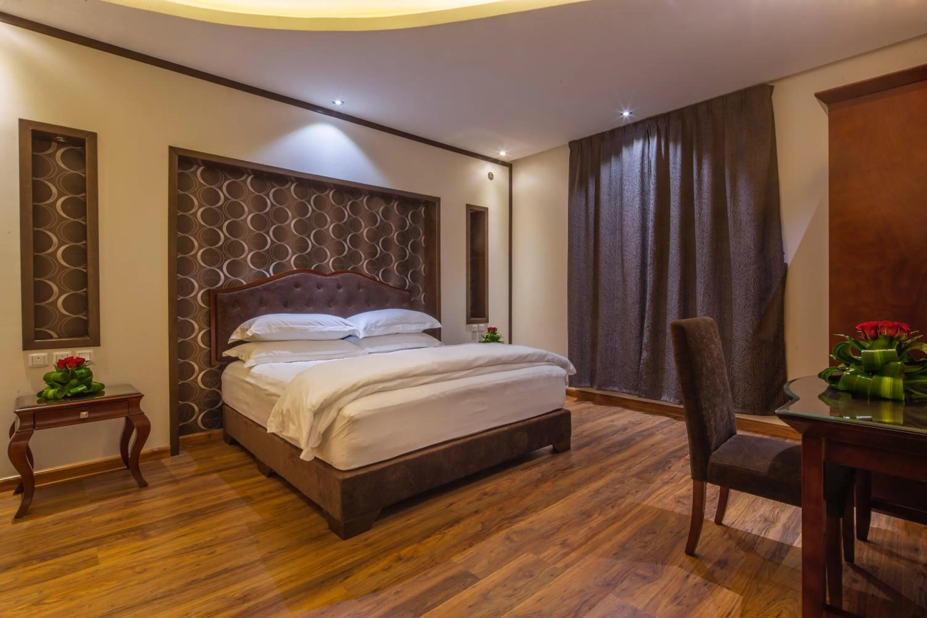 Photo of the whole room, Bed in قصر ريفان للشقق المخدومة