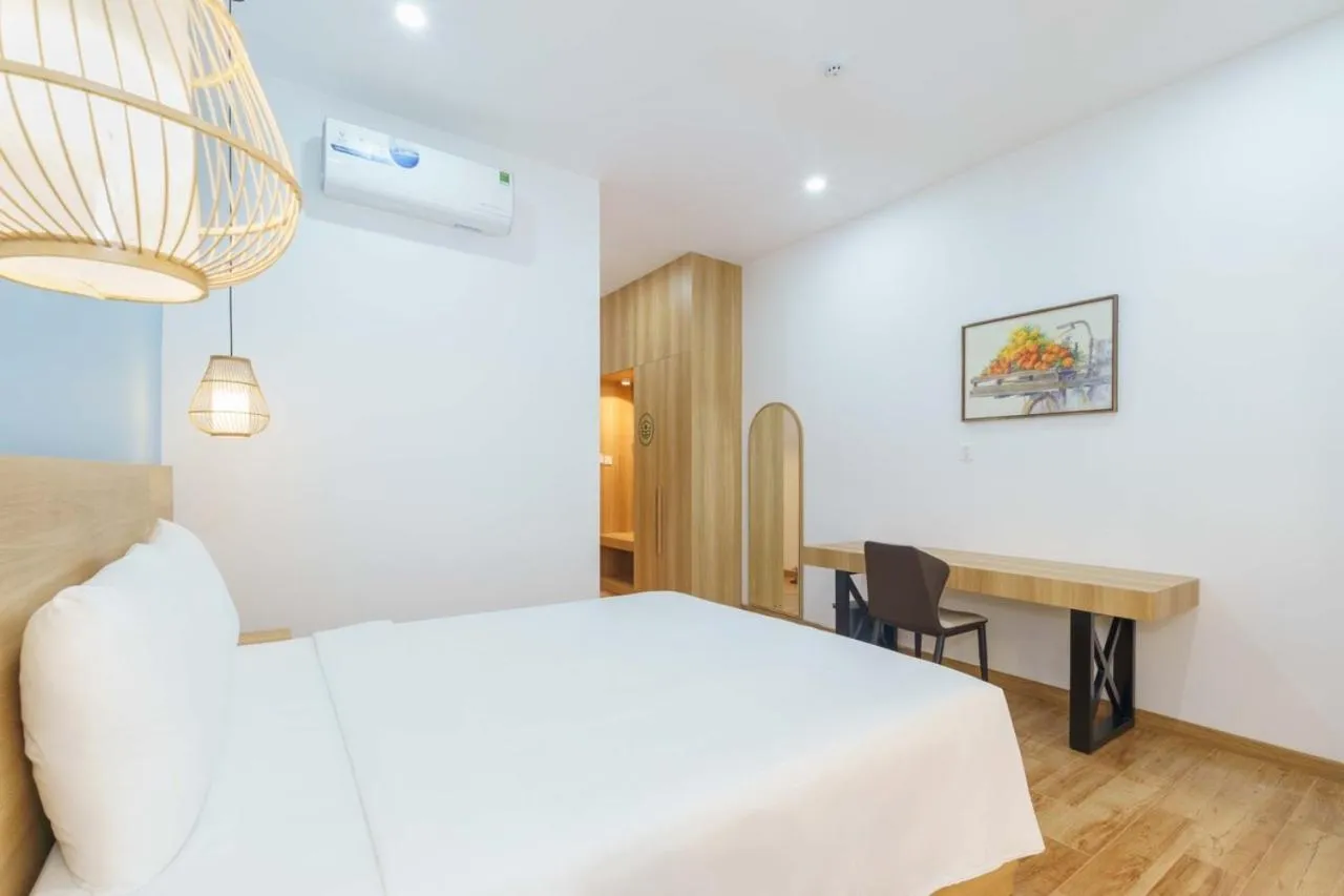 Bed in VinaEcolife Lodge