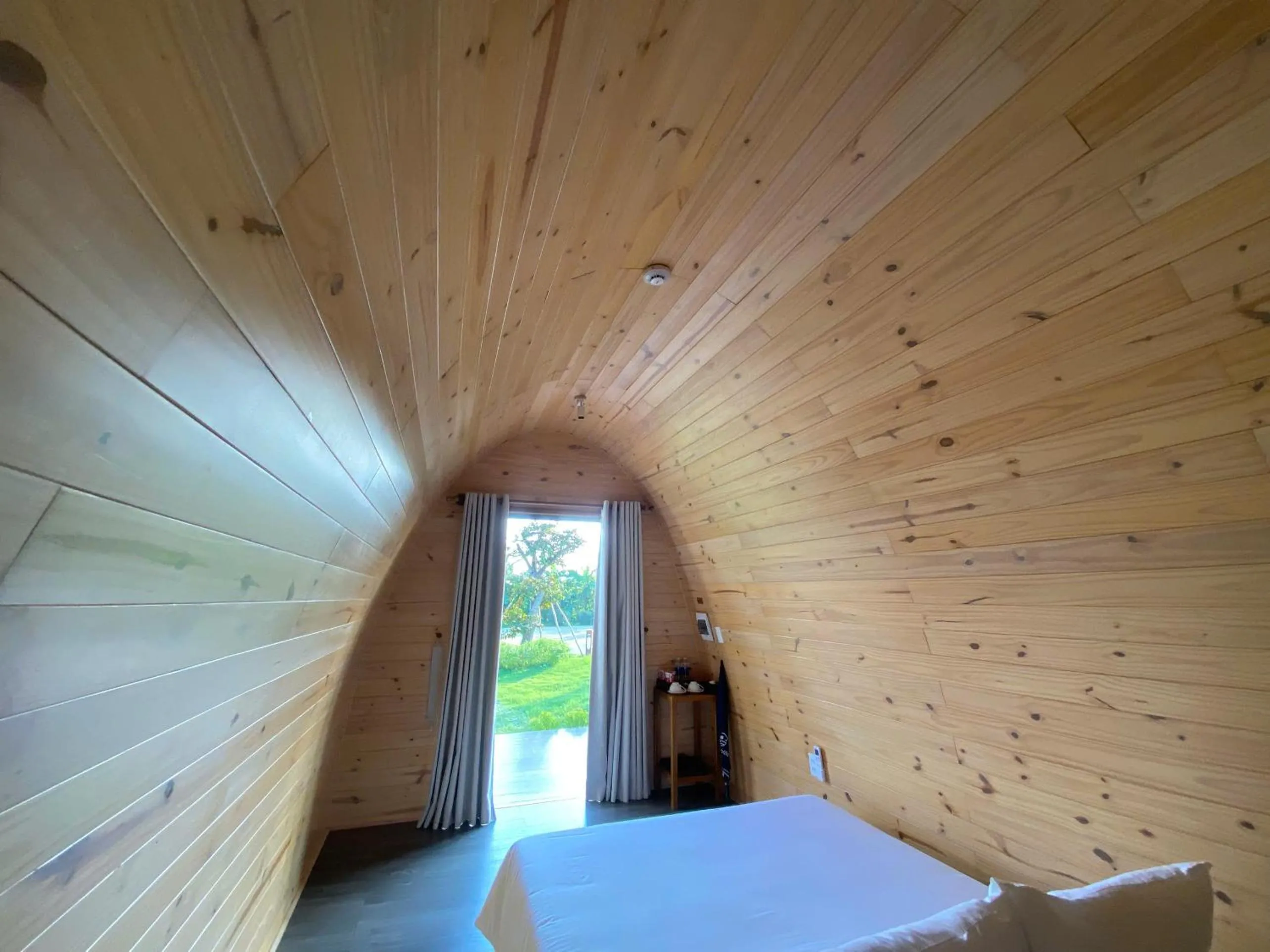 Bed in VinaEcolife Lodge