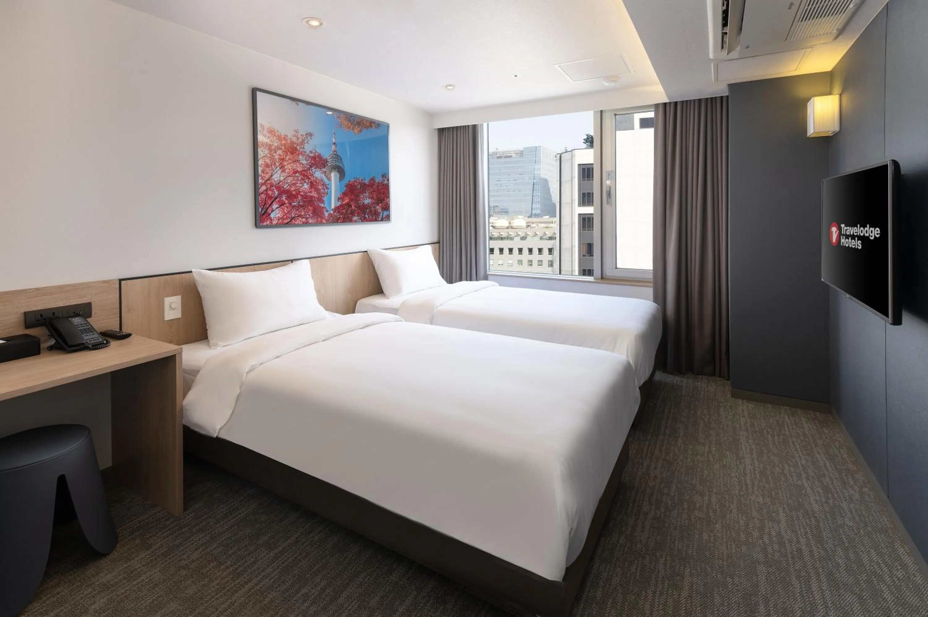 Bed in Travelodge Myeongdong Namsan