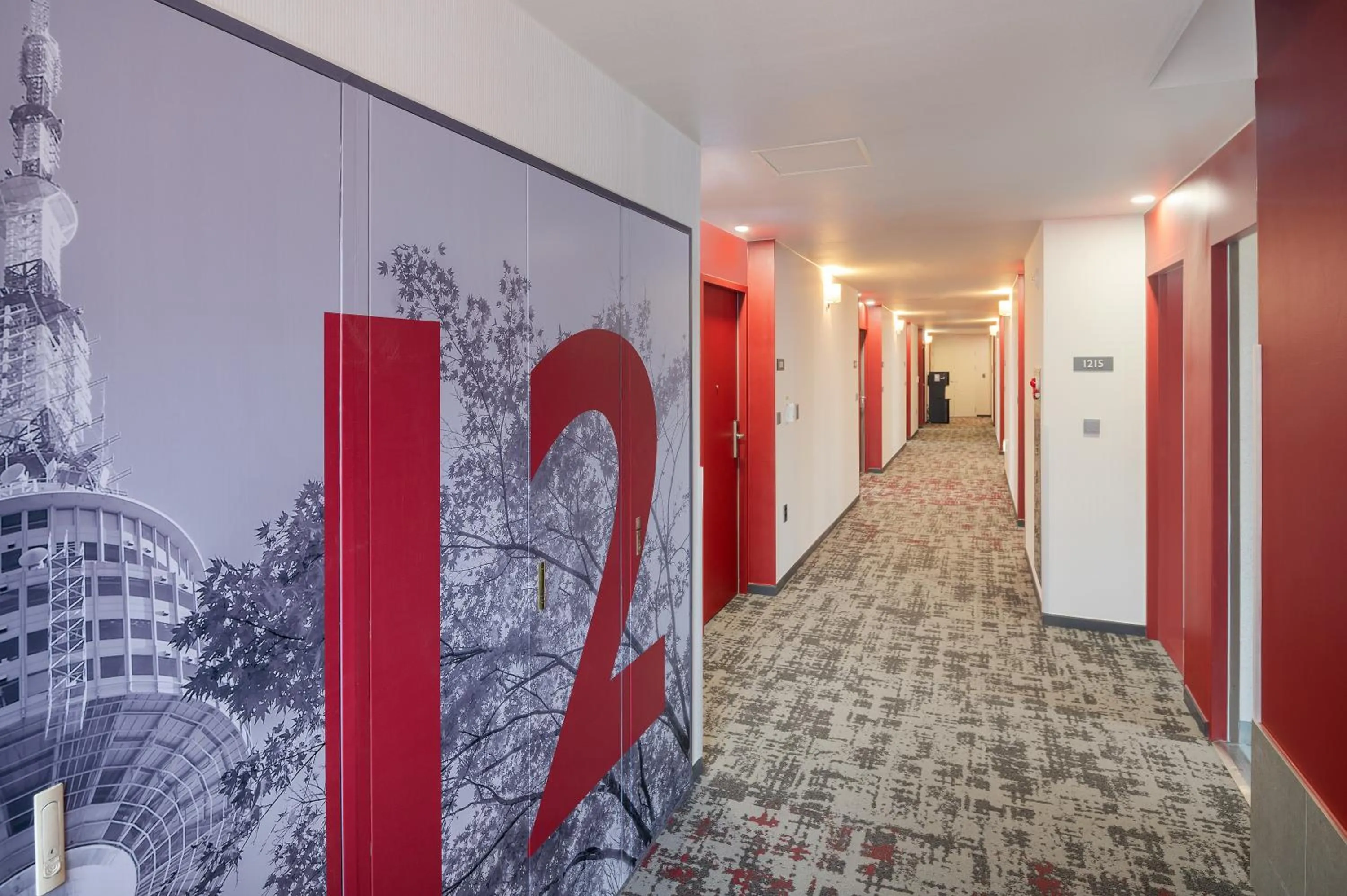 Floor plan in Travelodge Myeongdong Namsan