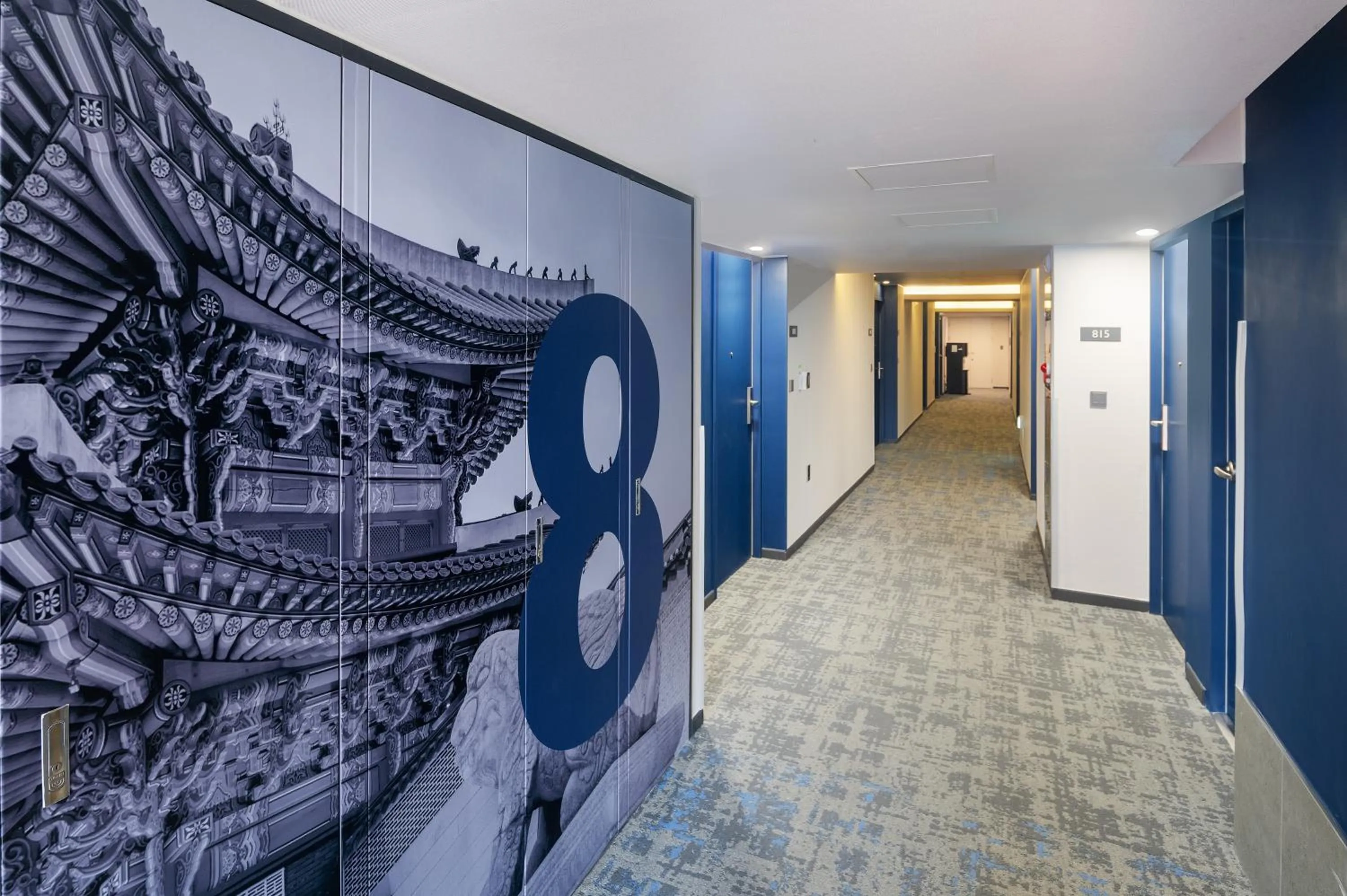 Floor plan in Travelodge Myeongdong Namsan