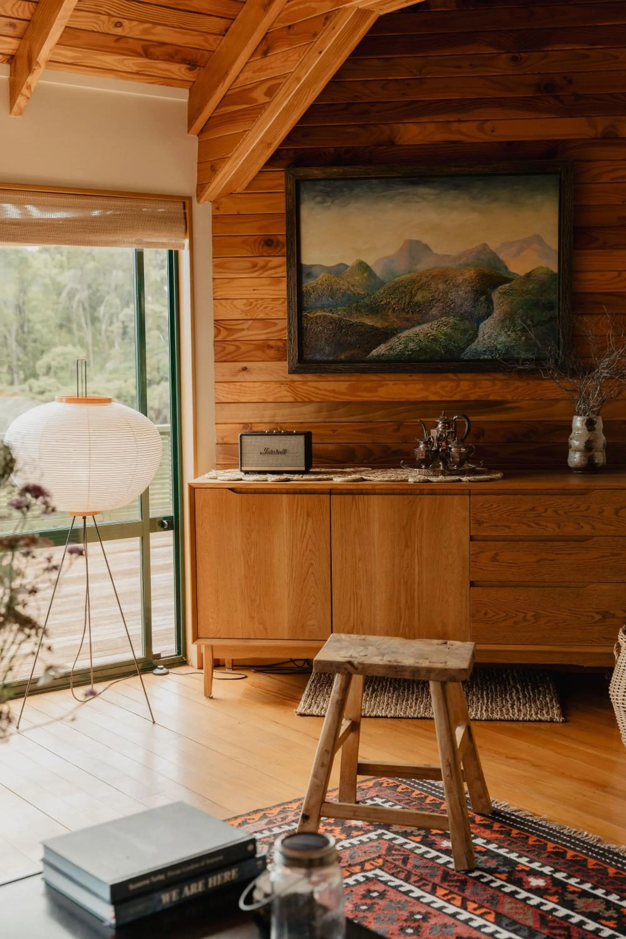 Living room in Buffalo Lodge