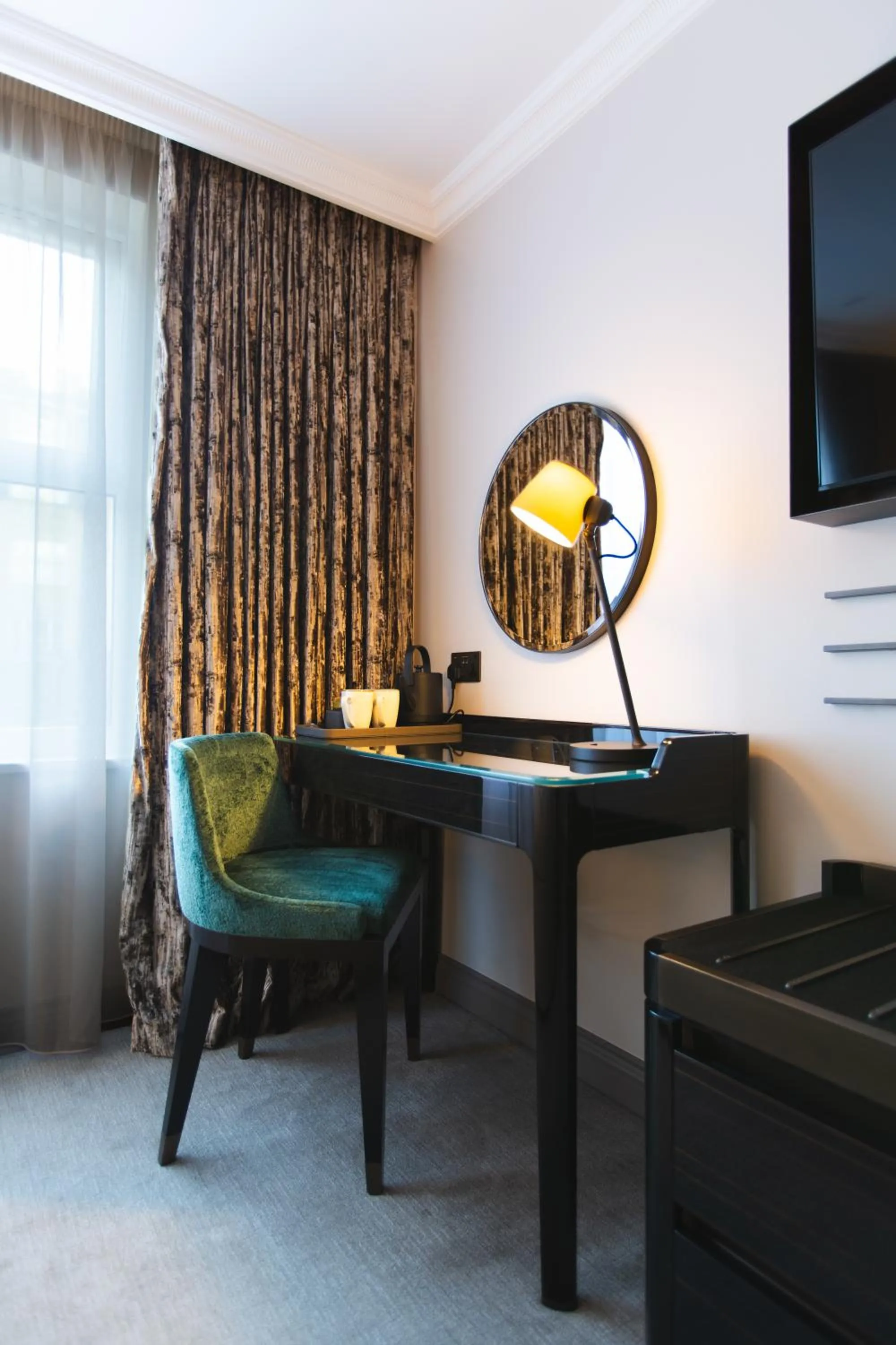 Bedroom in The Rathbone Hotel, Fitzrovia
