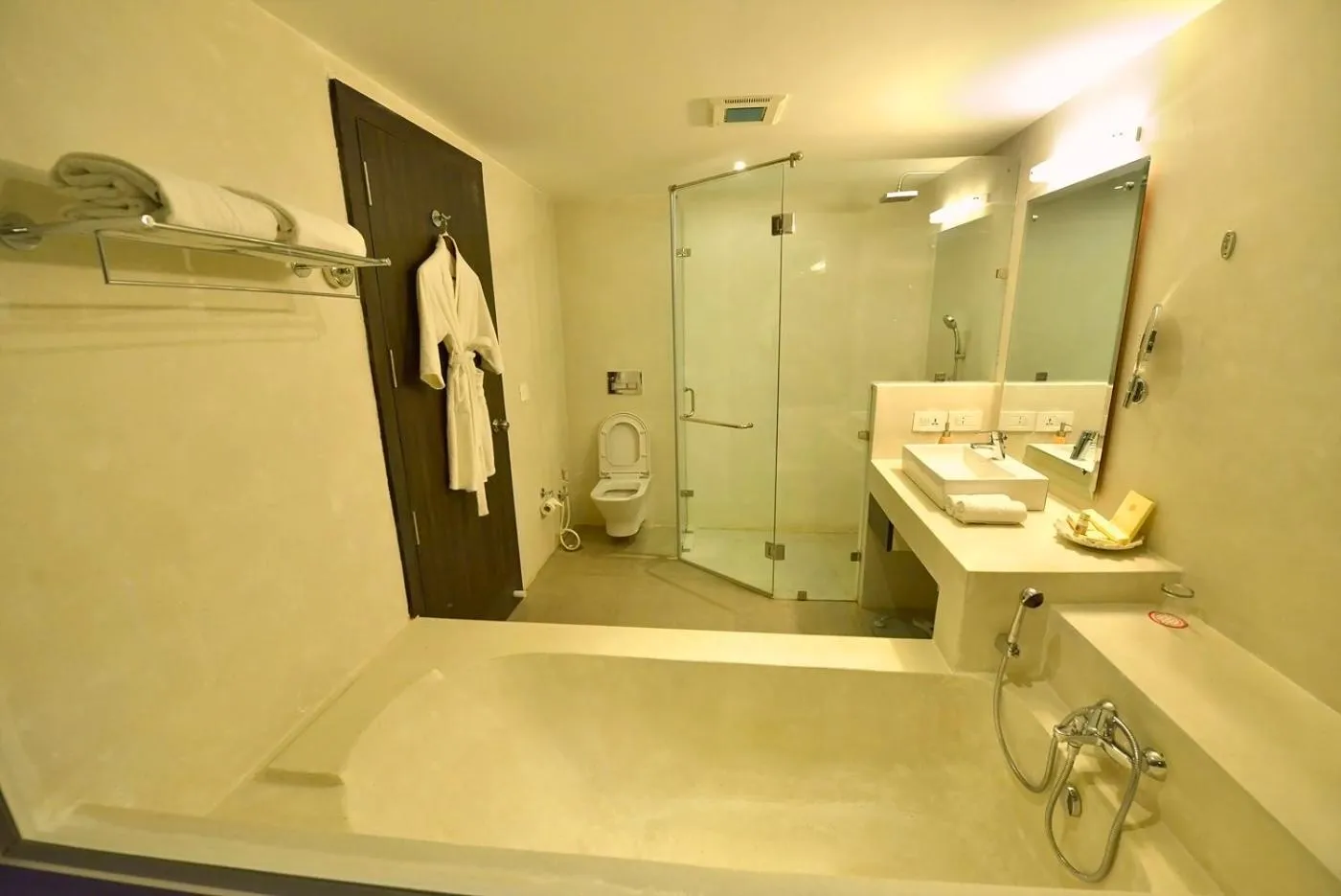 Bathroom in TatSaraasa Resort & Spa, Udaipur