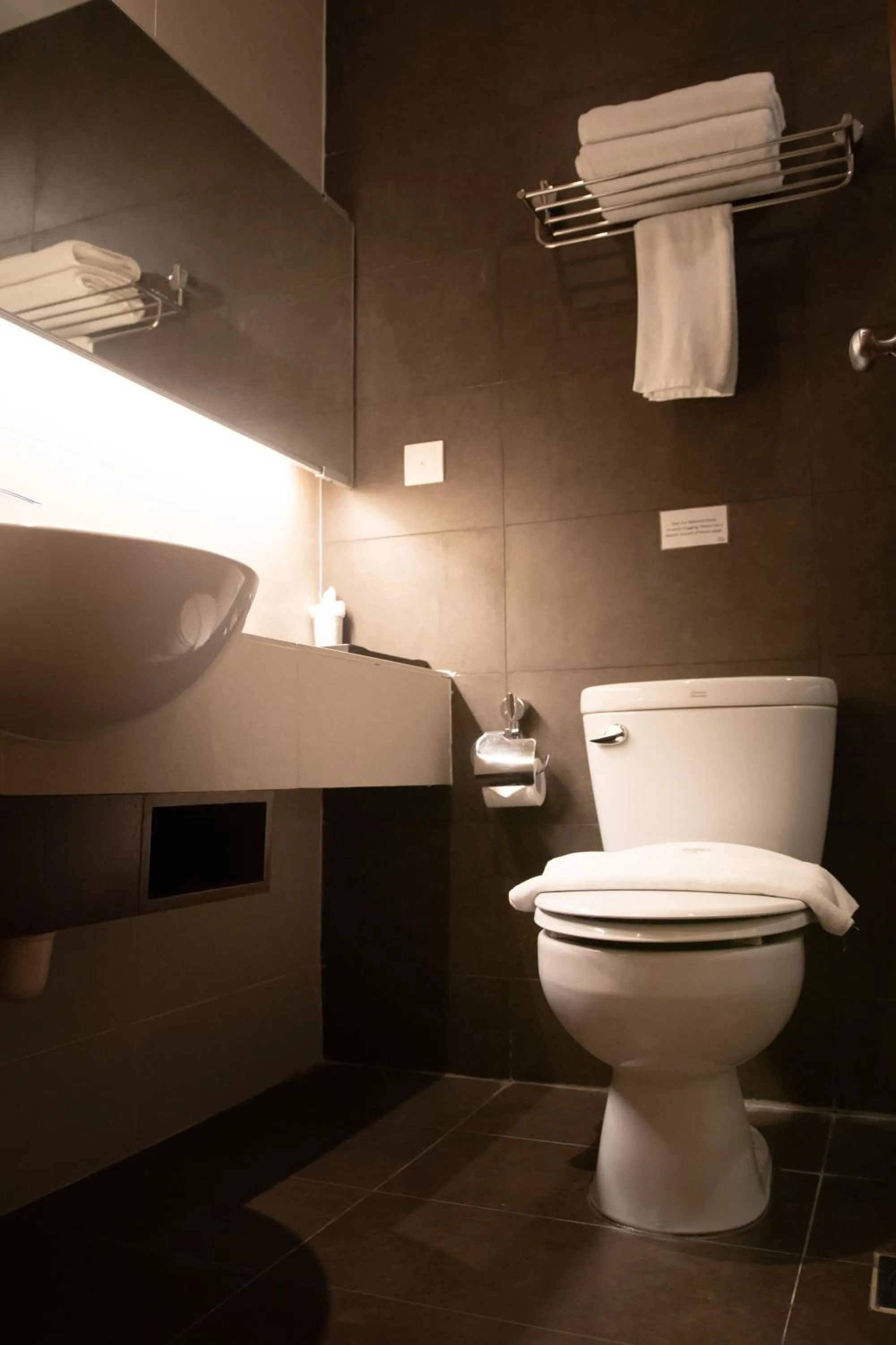 Bathroom in Swiss Hotel Apartment