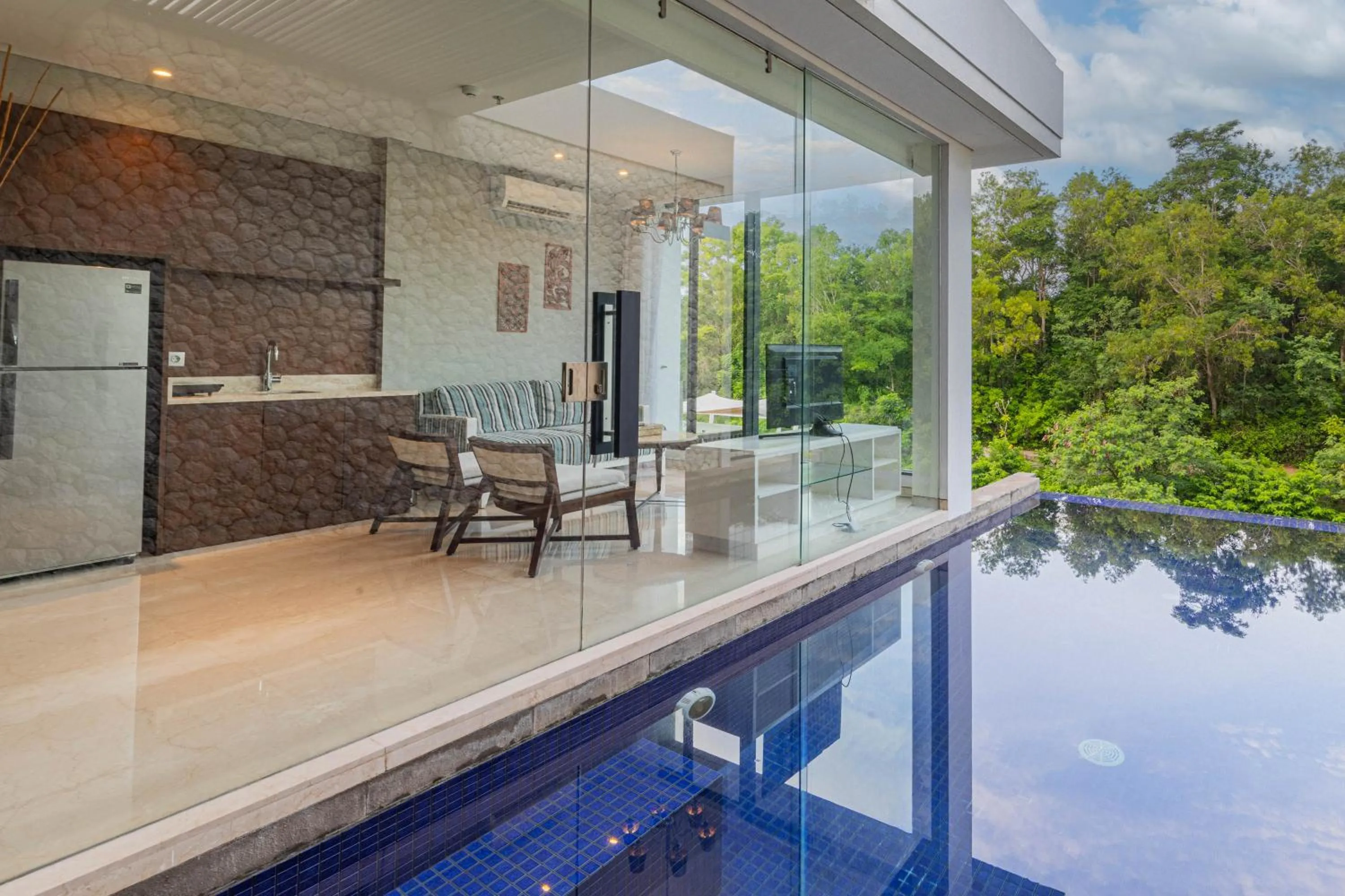 Dining area in The Sterling Villas