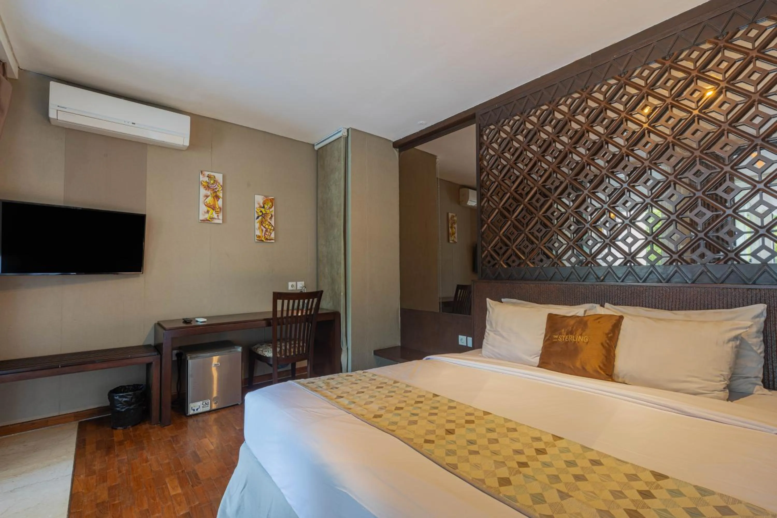 Bed in The Sterling Villas