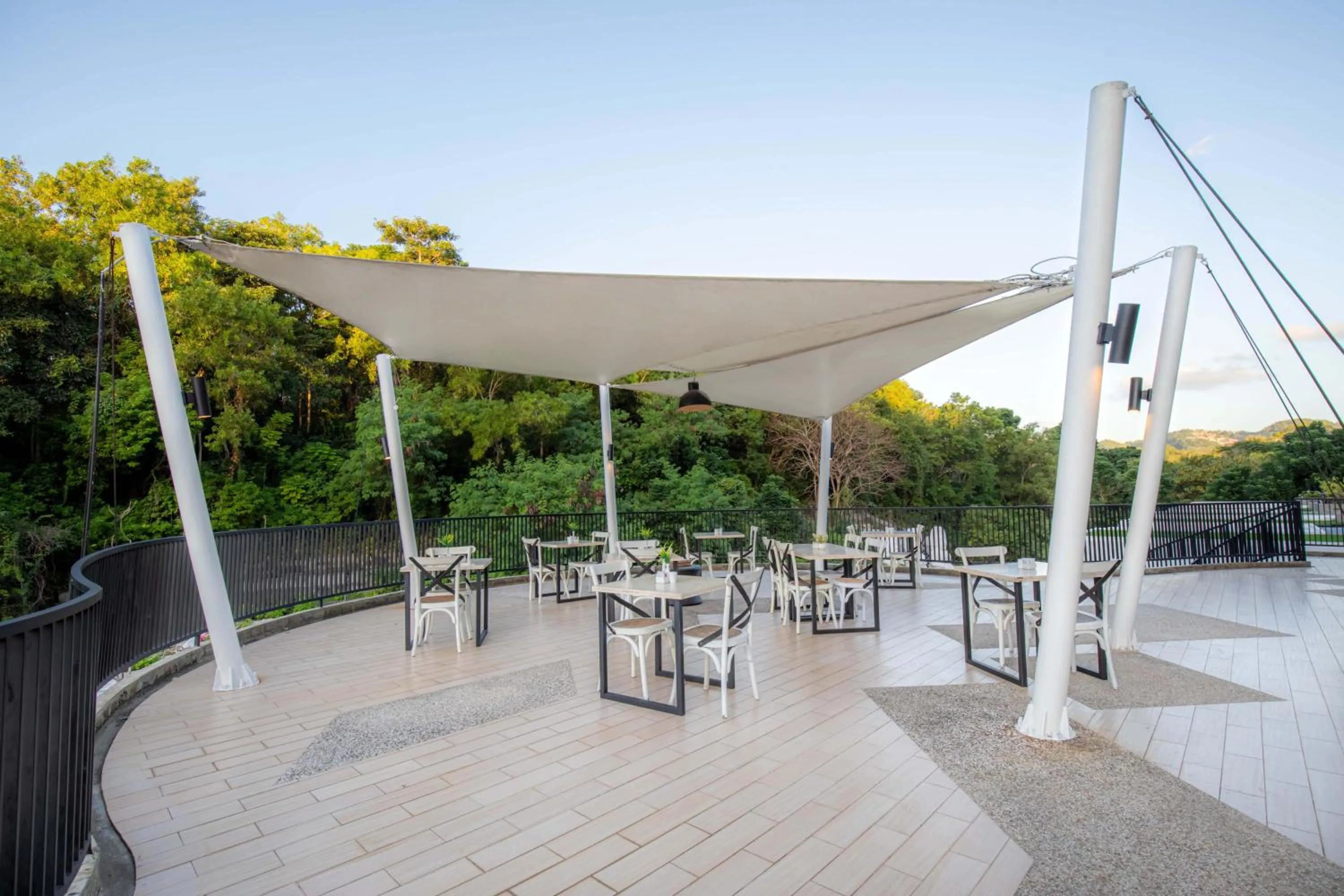 Patio in The Sterling Villas
