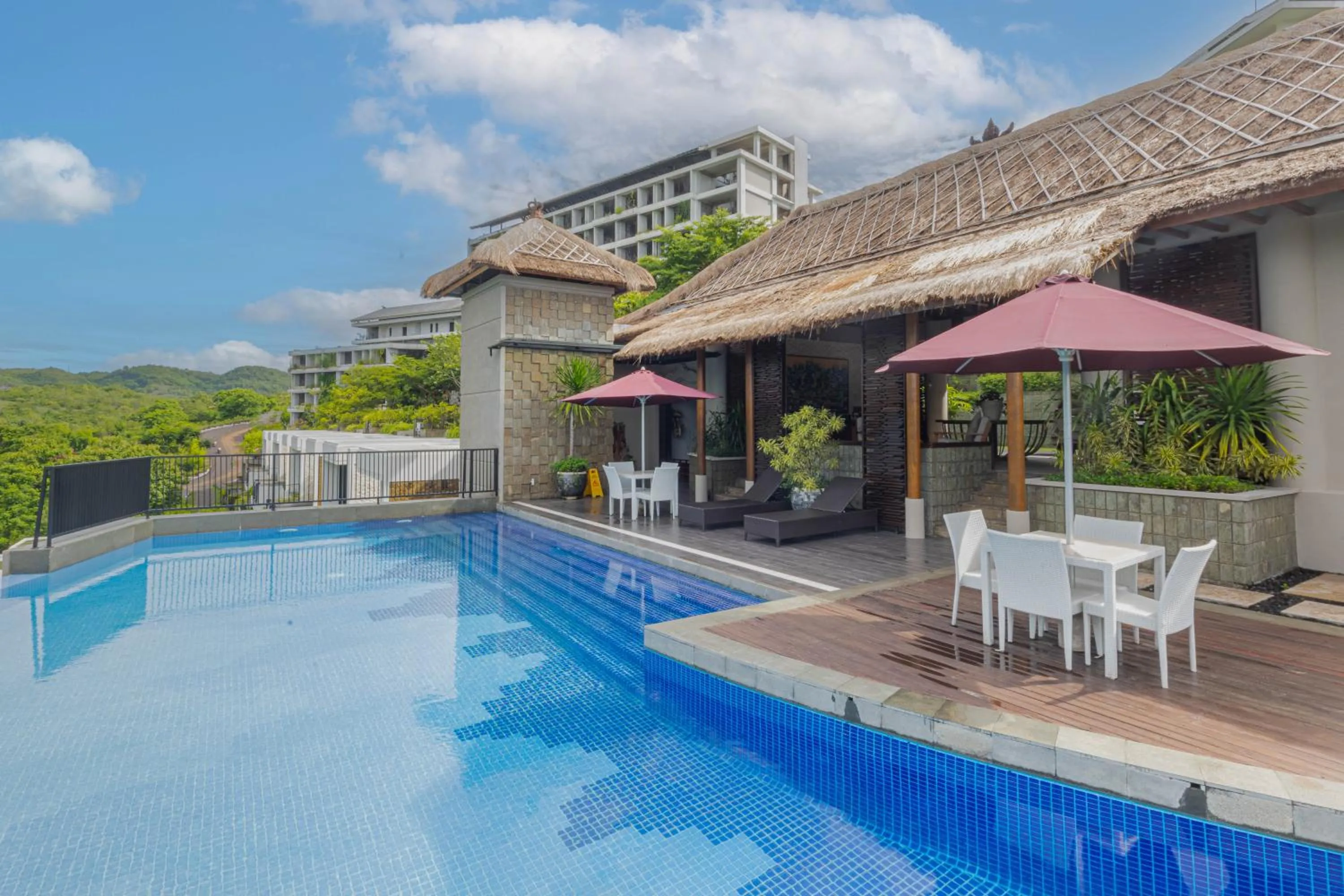 Patio in The Sterling Villas