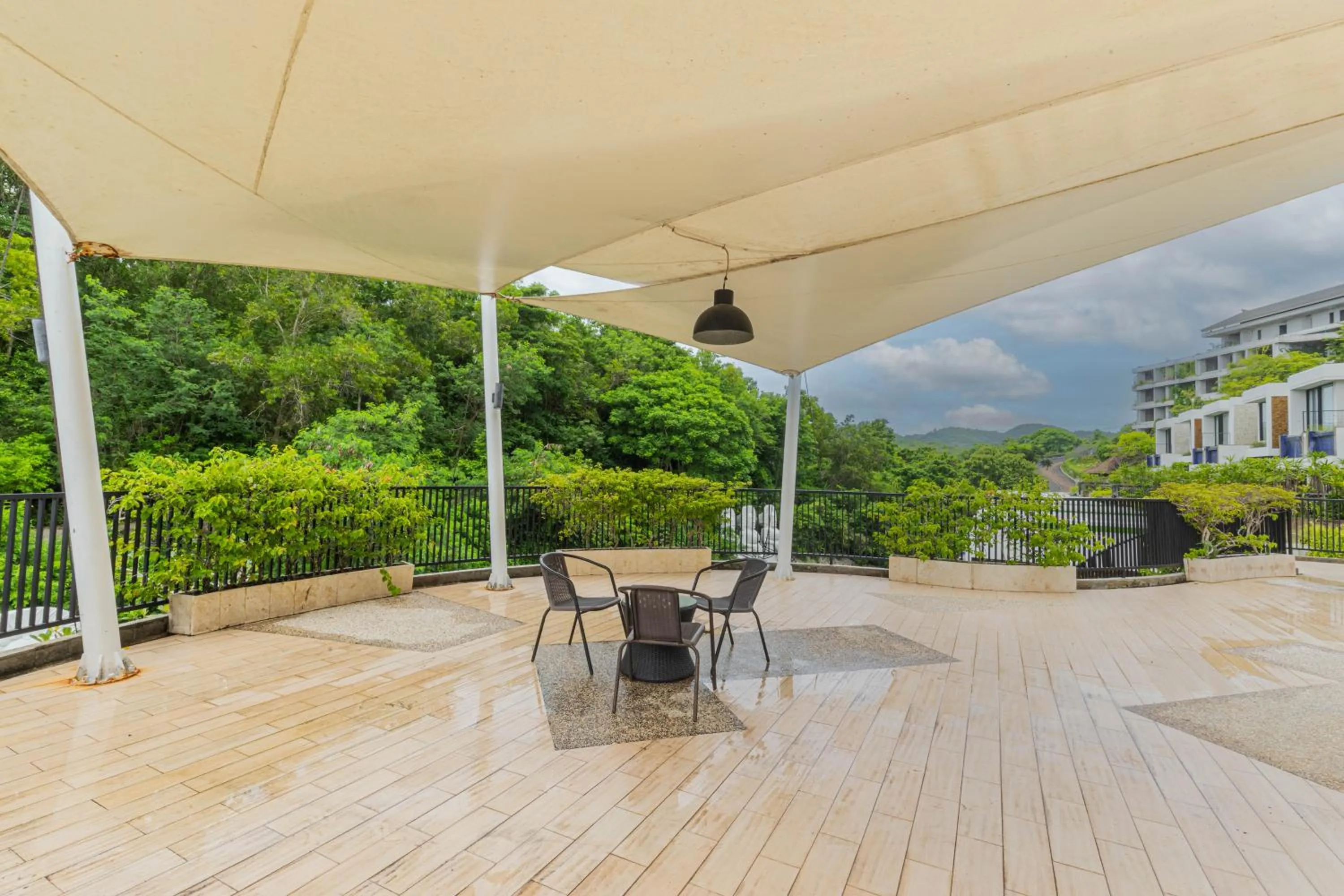 Patio in The Sterling Villas