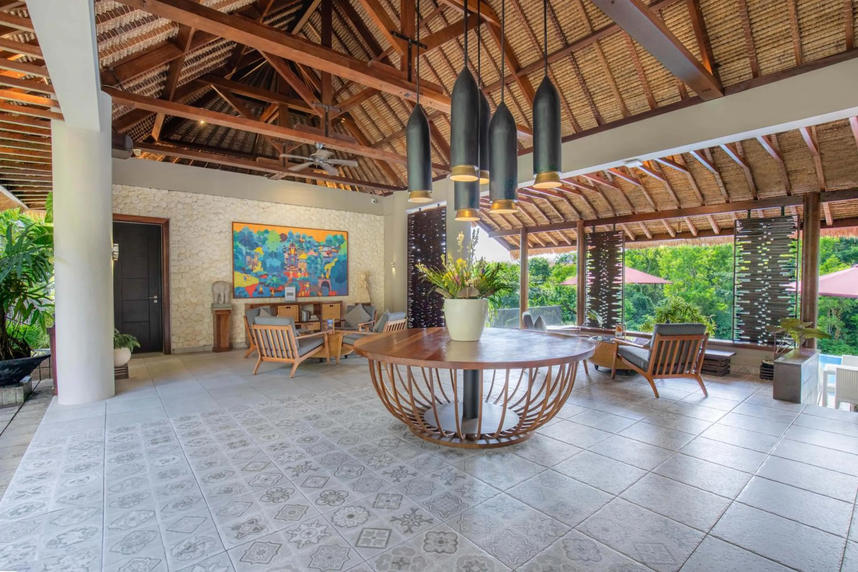 Patio in The Sterling Villas