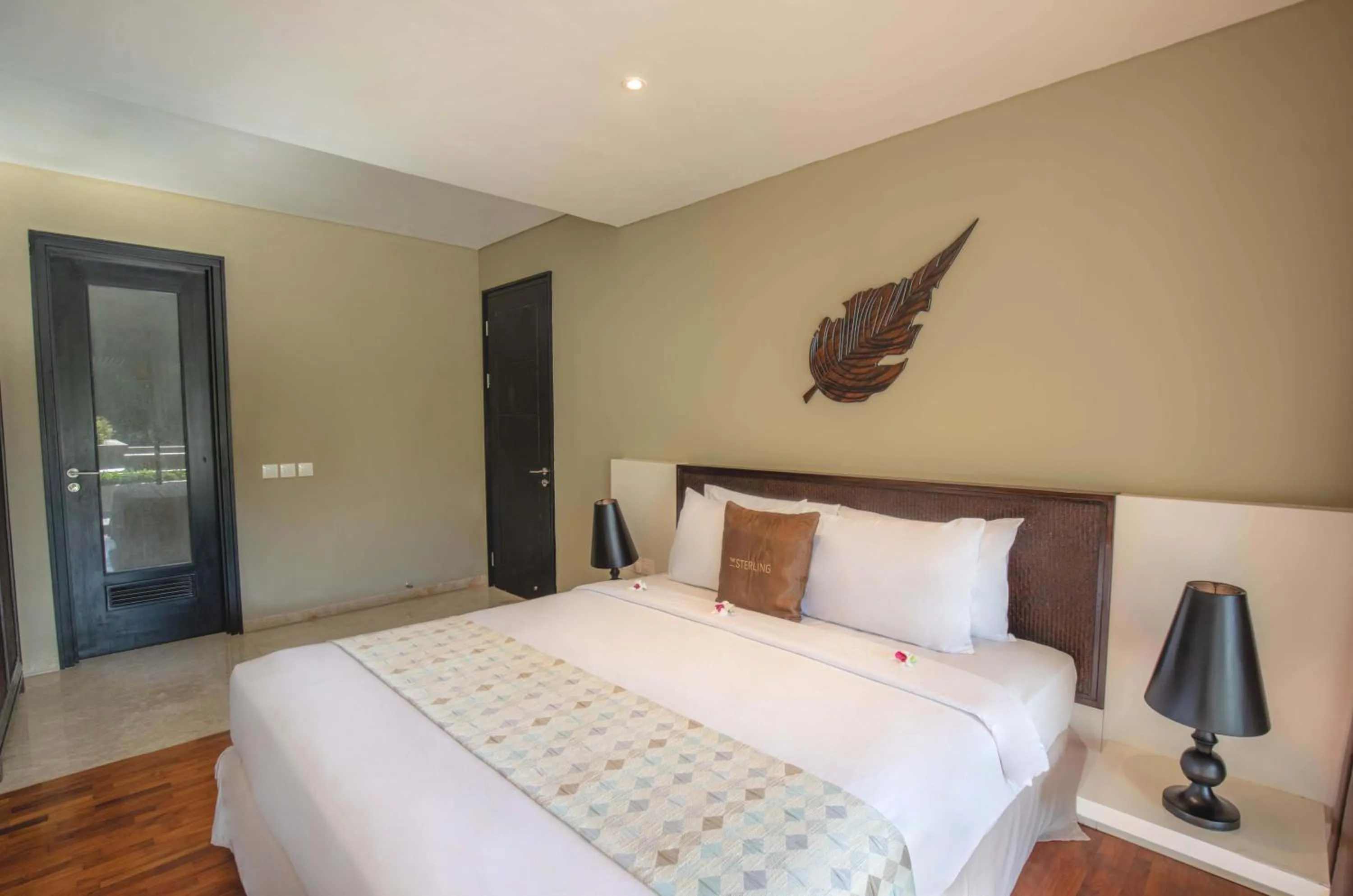 Bed in The Sterling Villas