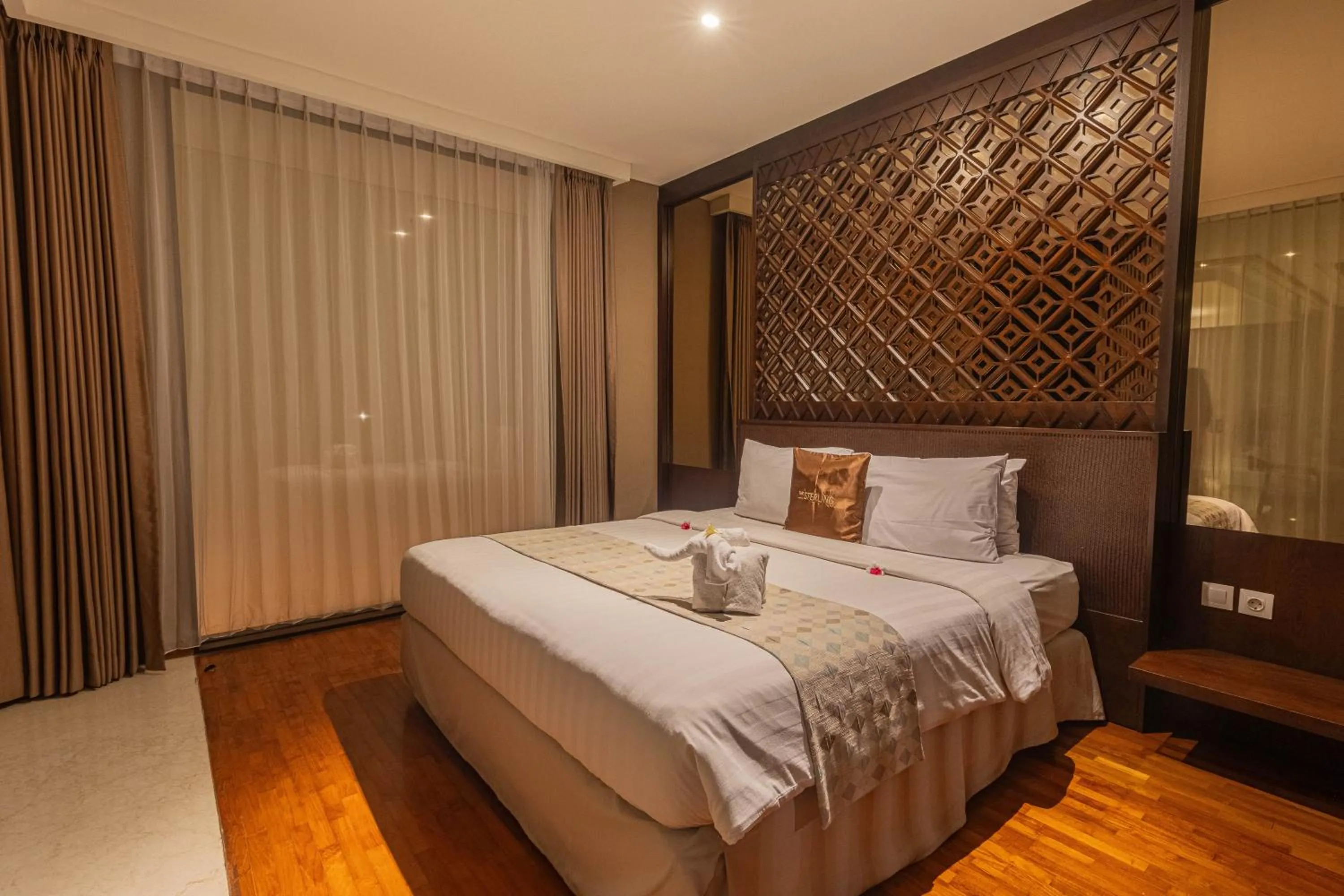 Bed in The Sterling Villas