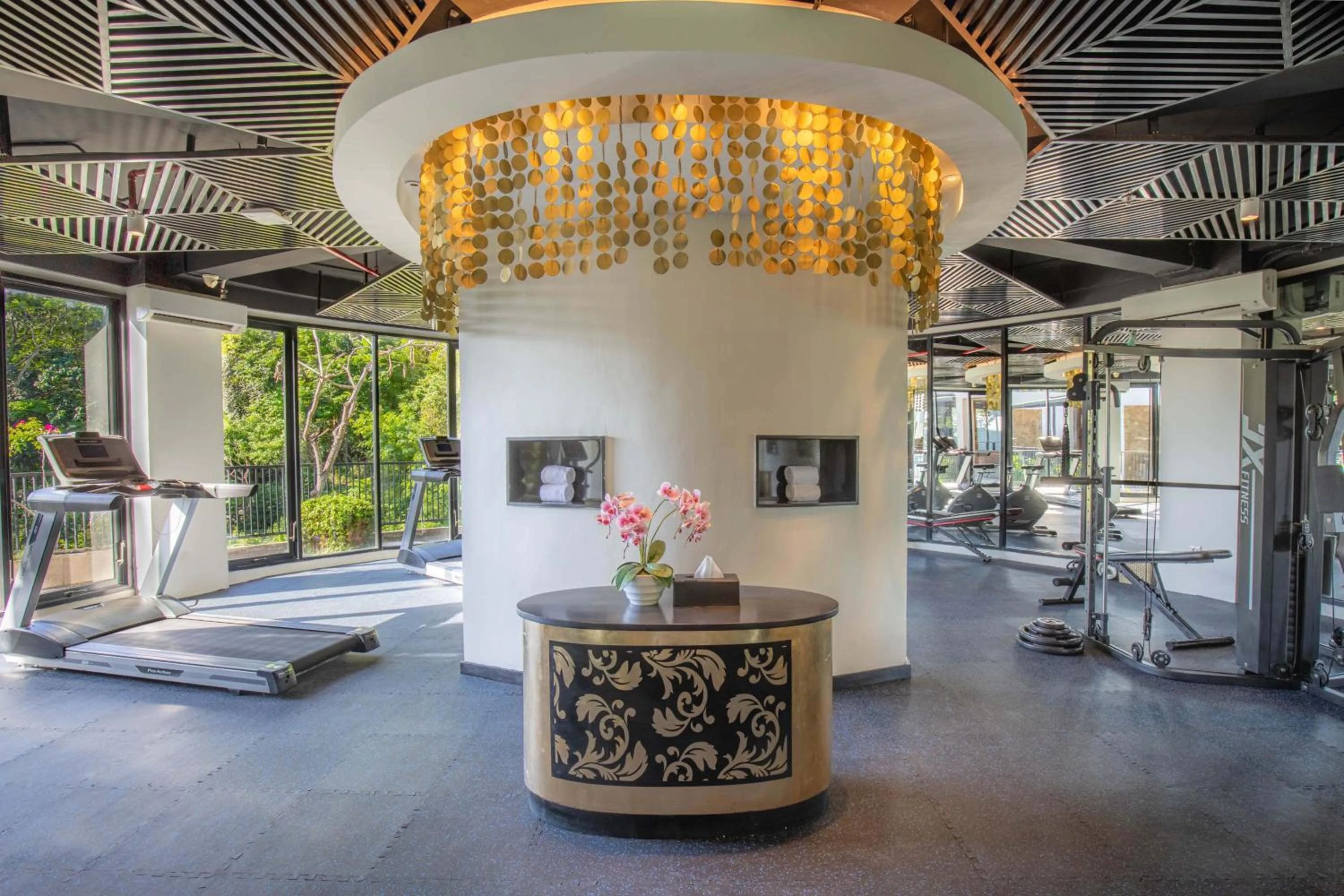 Fitness centre/facilities in The Sterling Villas