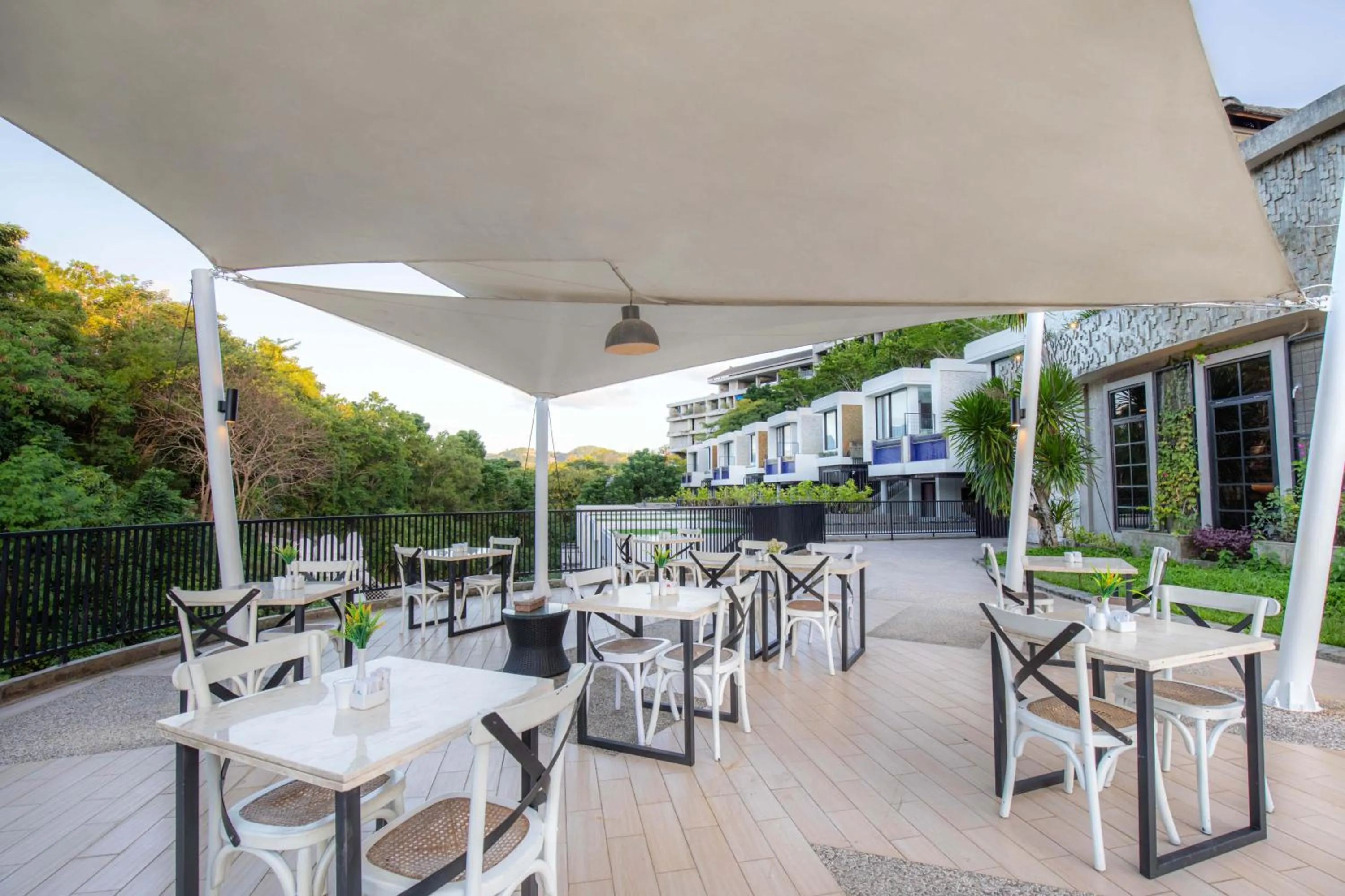 Patio in The Sterling Villas