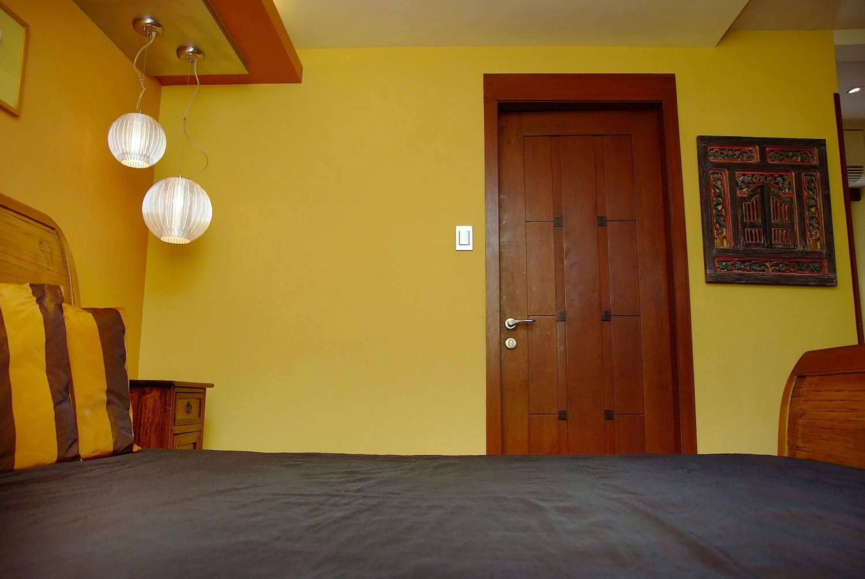 Decorative detail, Bed in Boracay Beach Houses