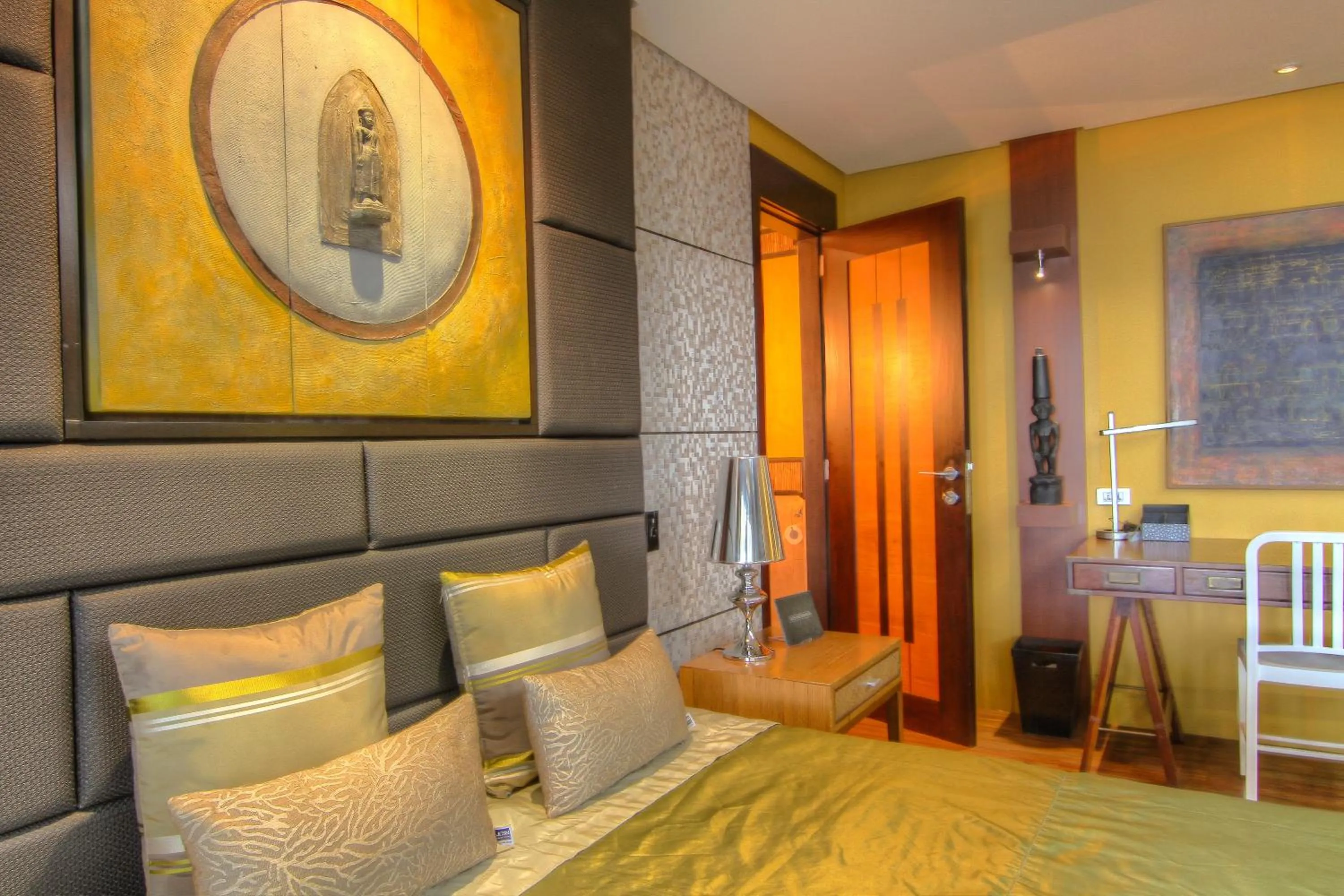 Decorative detail, Bed in Boracay Beach Houses