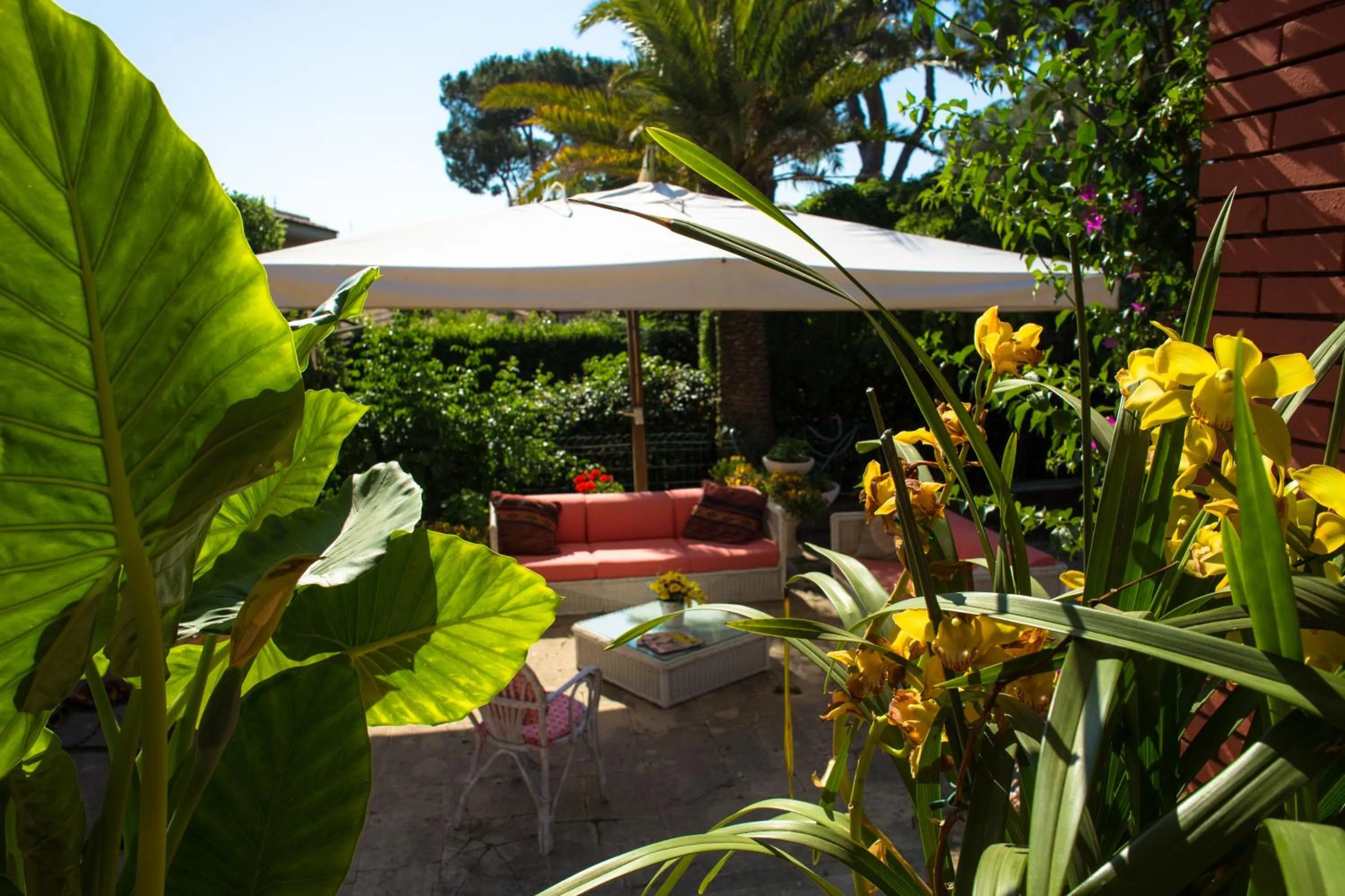 Patio in Affittacamere Campus Trigoria