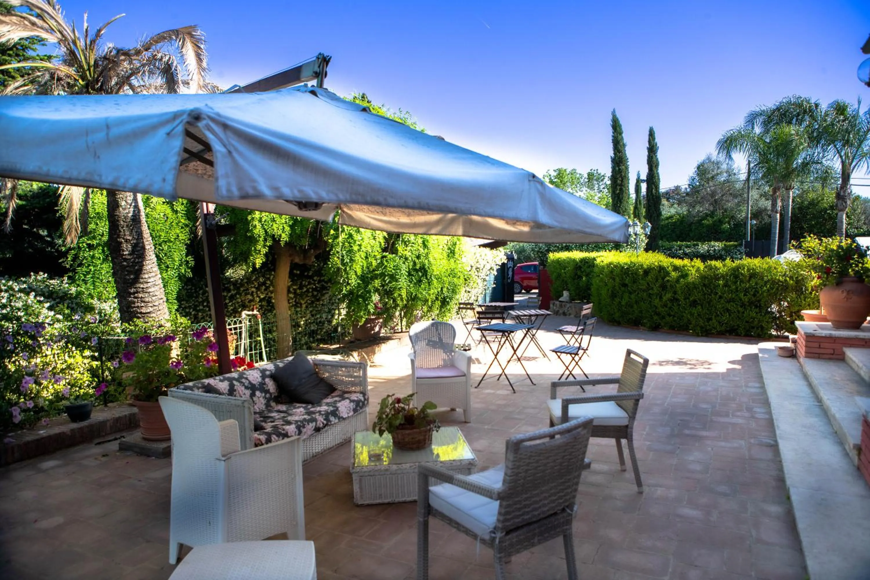 Patio in Affittacamere Campus Trigoria