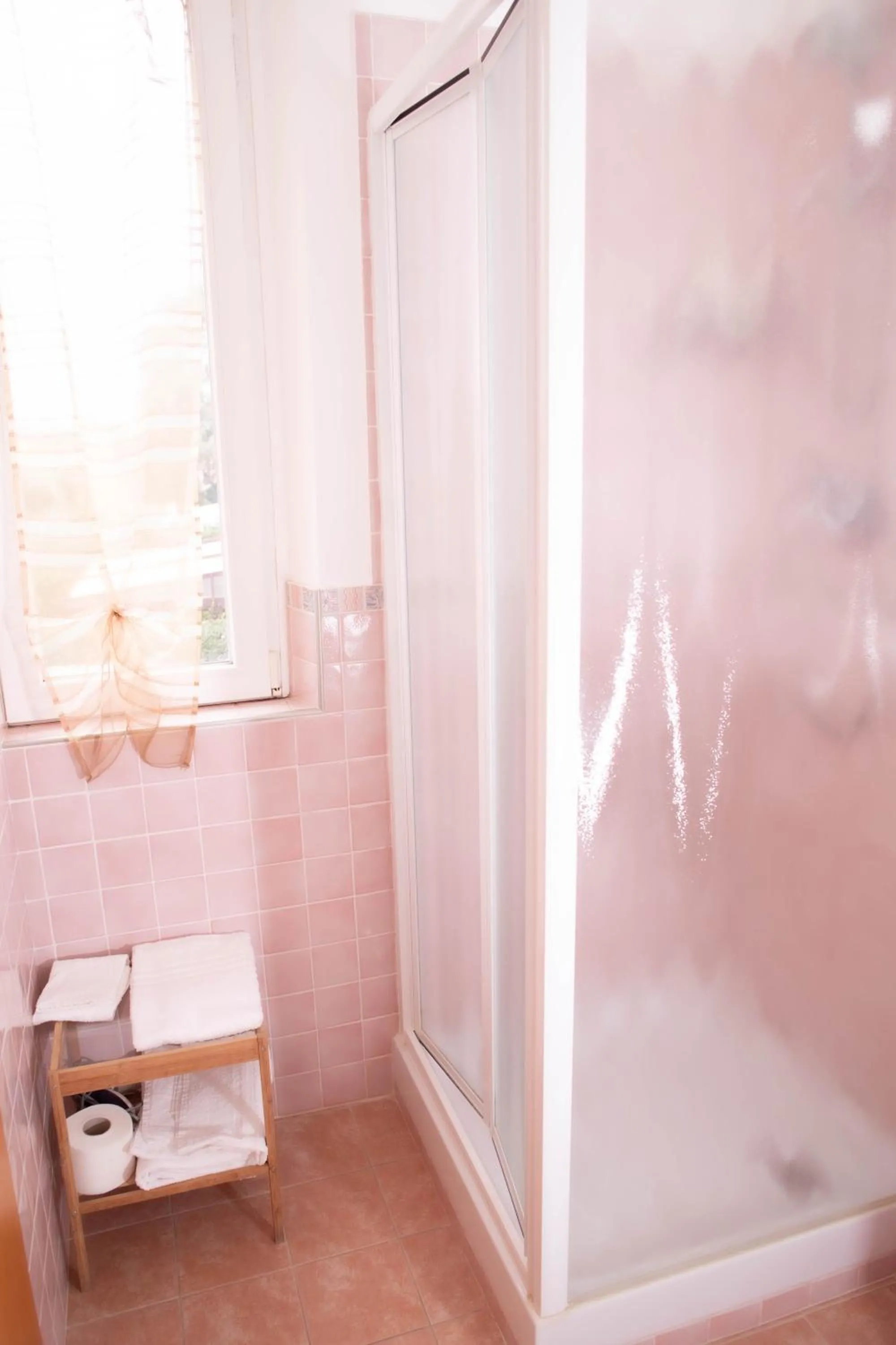 Shower in Affittacamere Campus Trigoria