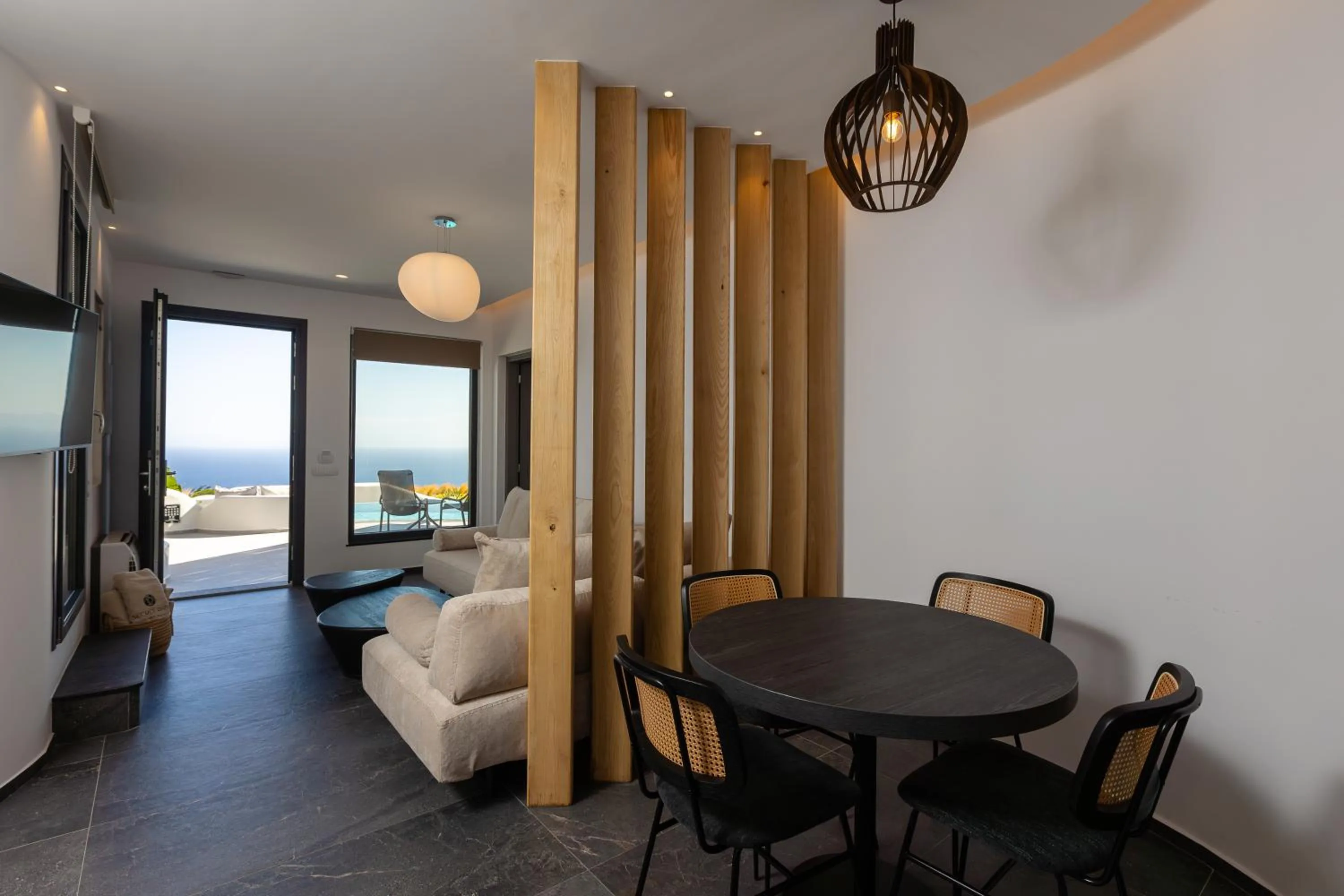 Living room, Bed in Secret Path Luxury Villas