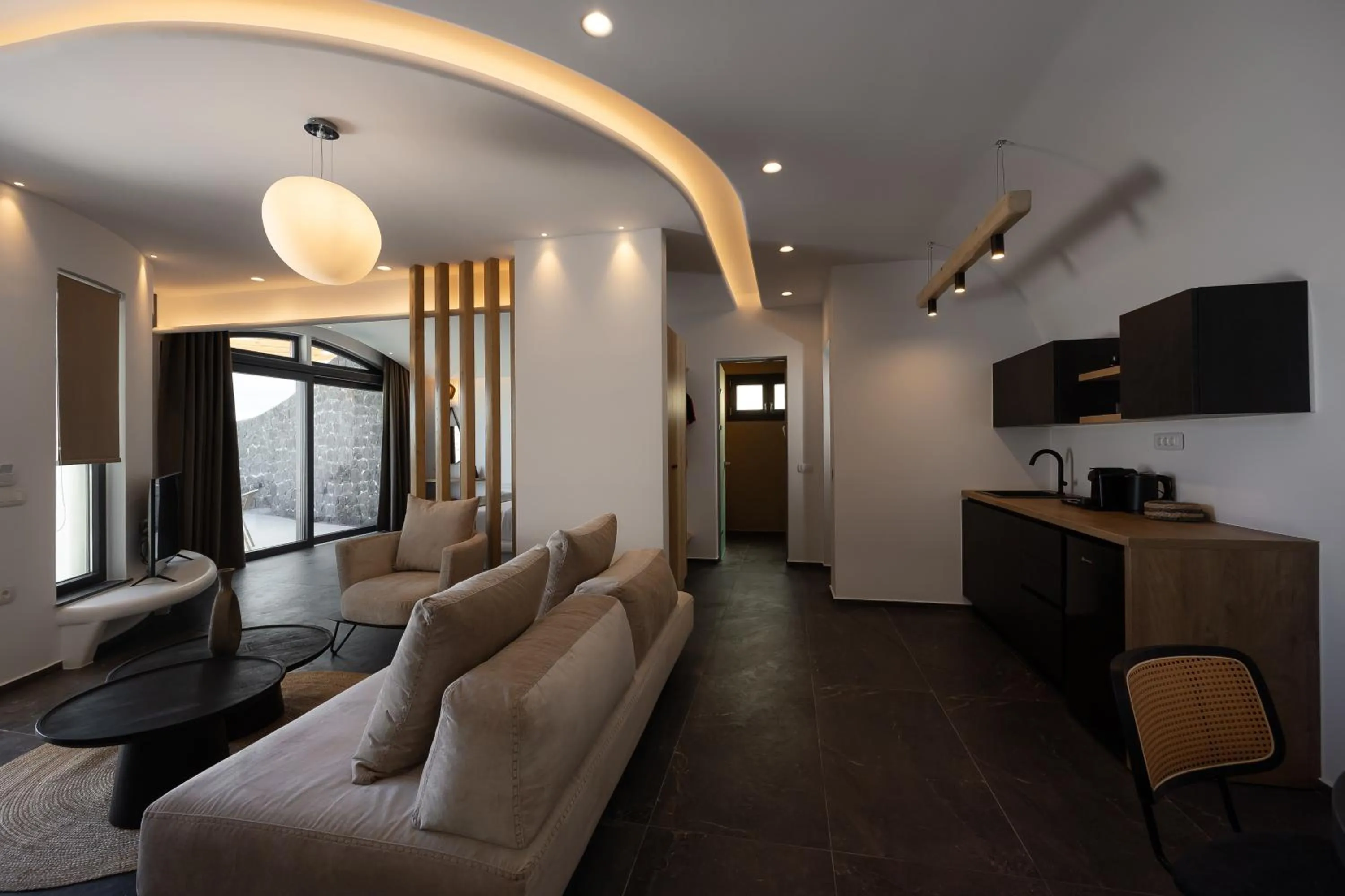 Kitchen or kitchenette in Secret Path Luxury Villas