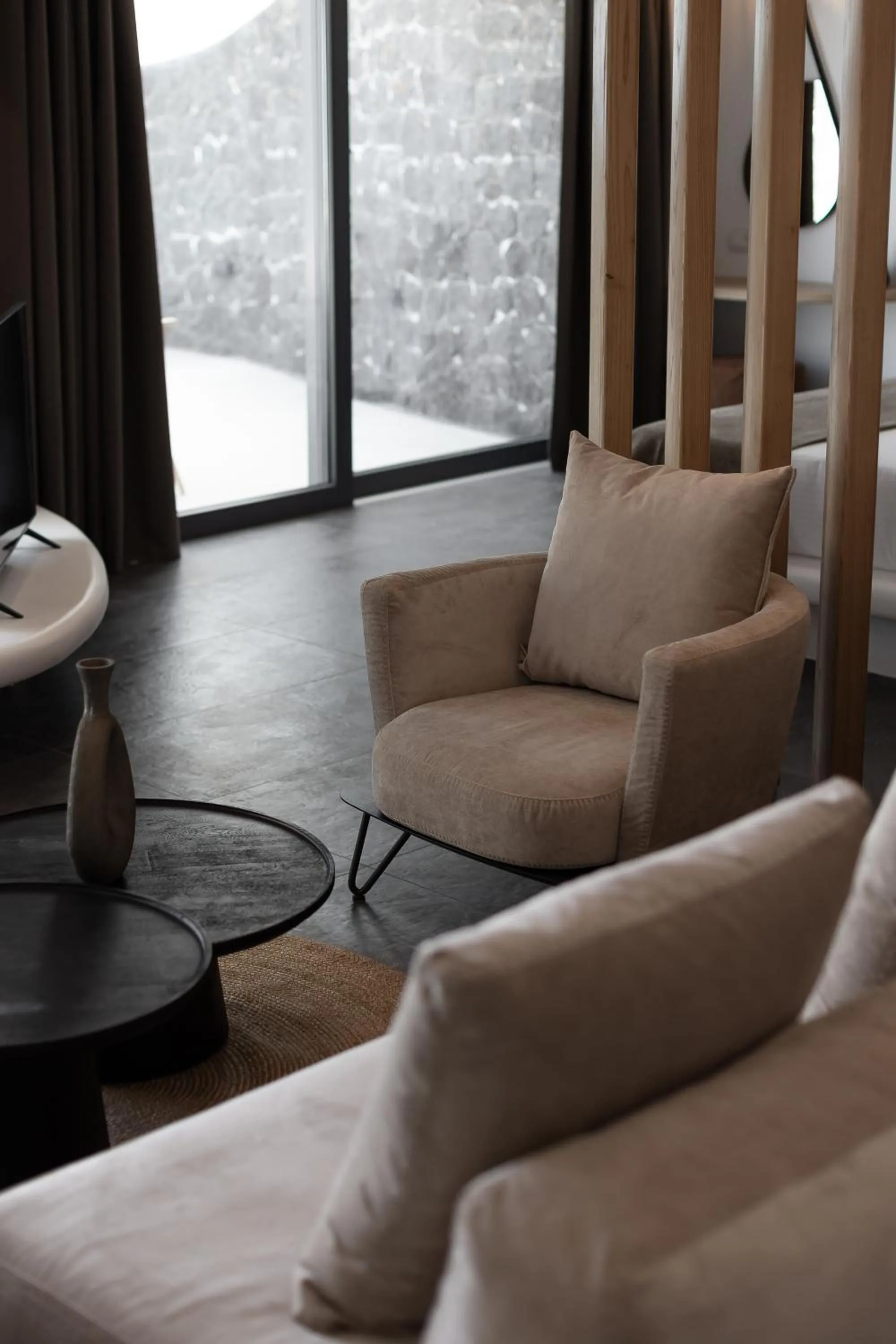 Living room in Secret Path Luxury Villas