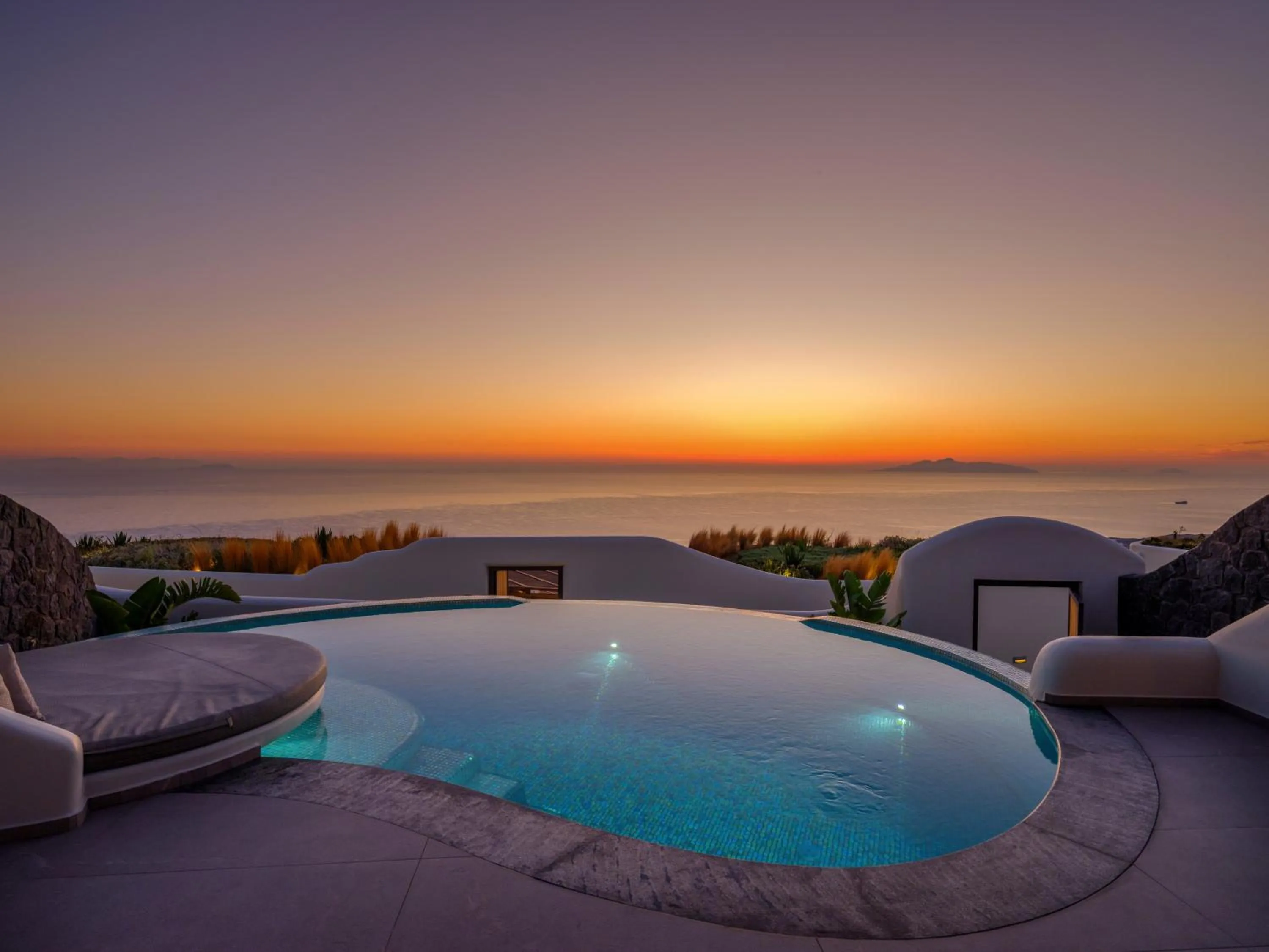 Sunrise in Secret Path Luxury Villas