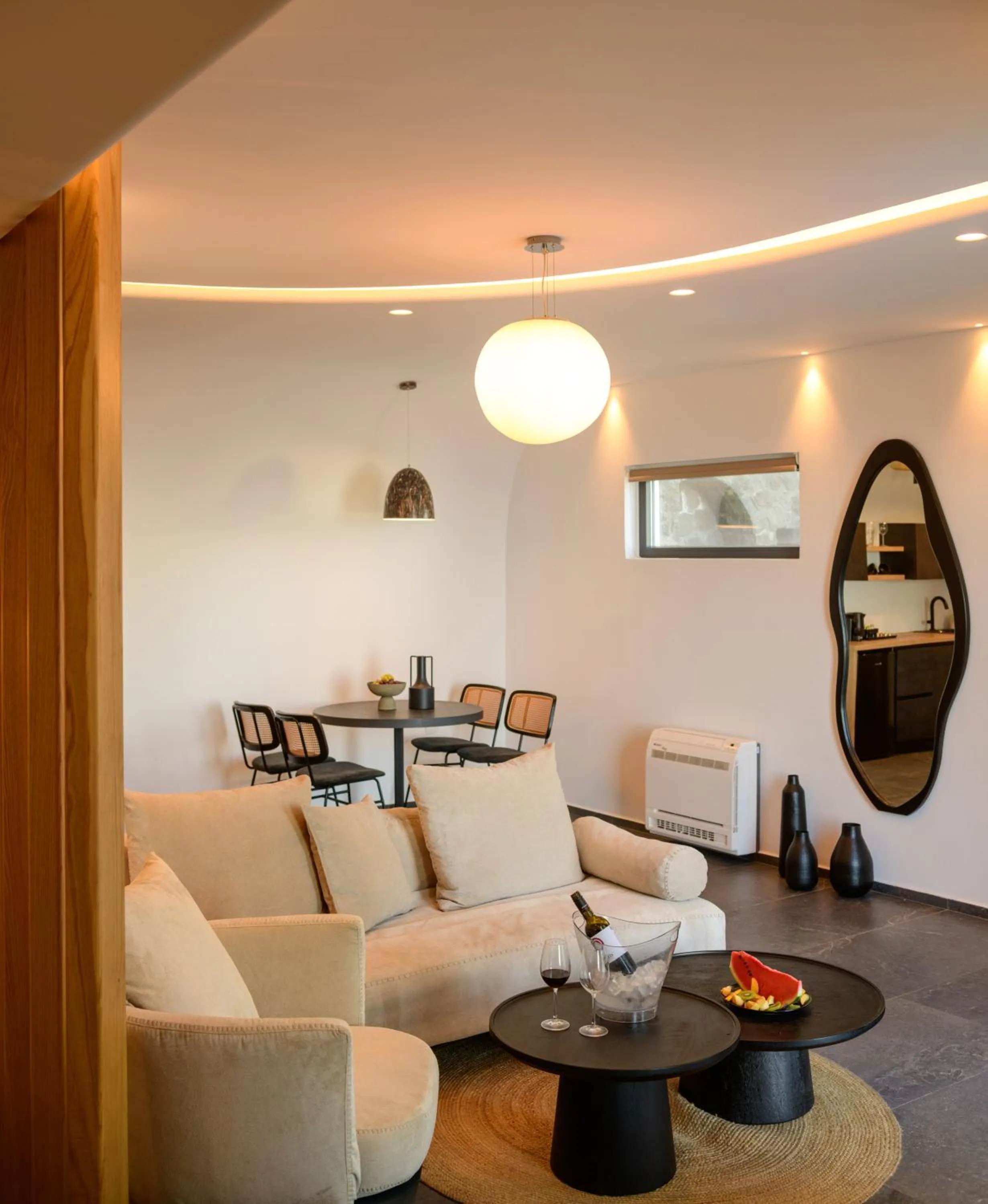 Living room in Secret Path Luxury Villas